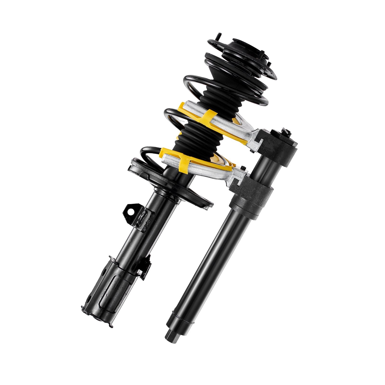 Strut Spring Compressor Set Macpherson Kit Interchangeable Fork Coil Extractor