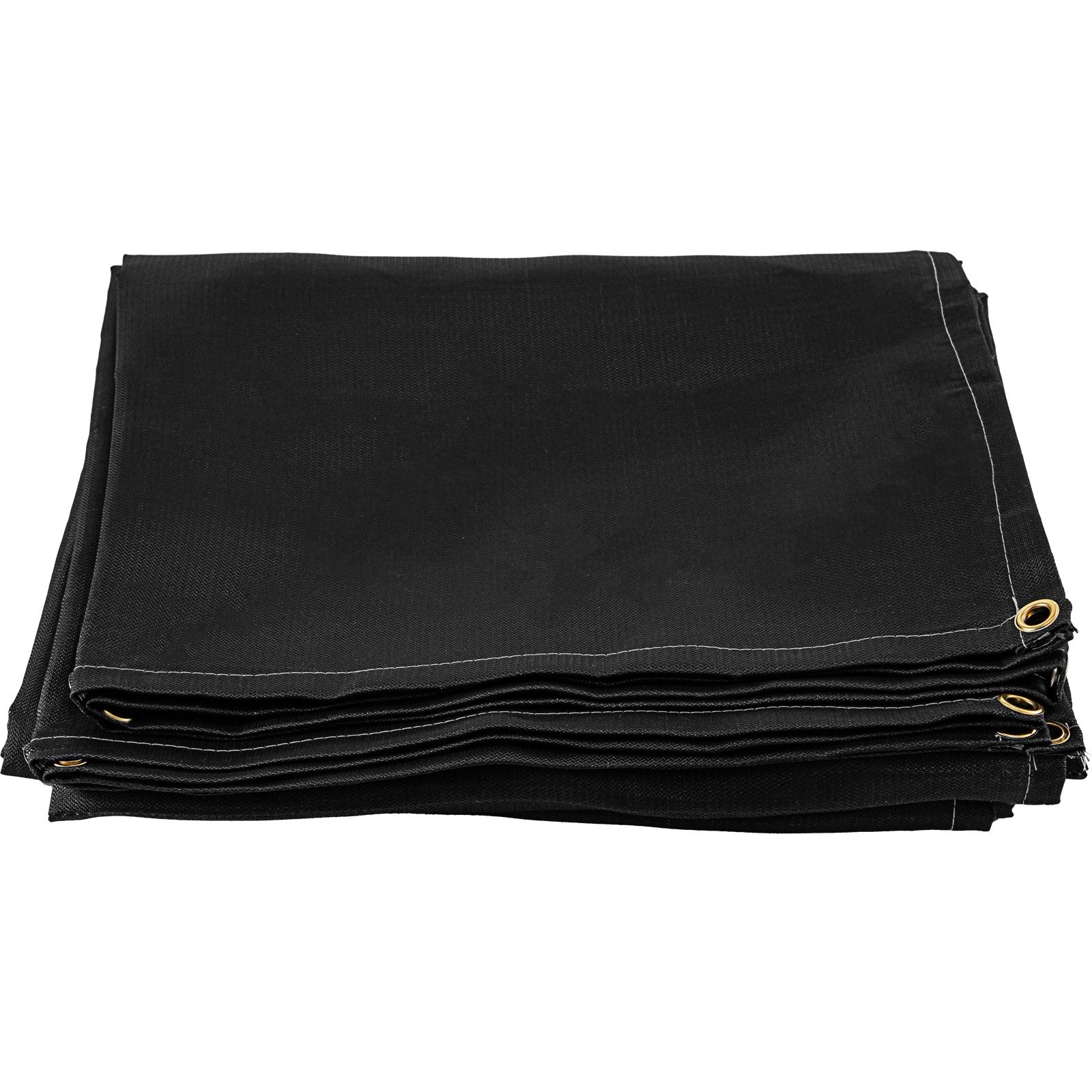 10 x 10 Ft Fire Retardant Welding Blanket Black Fiberglass Heat Resistant Mat