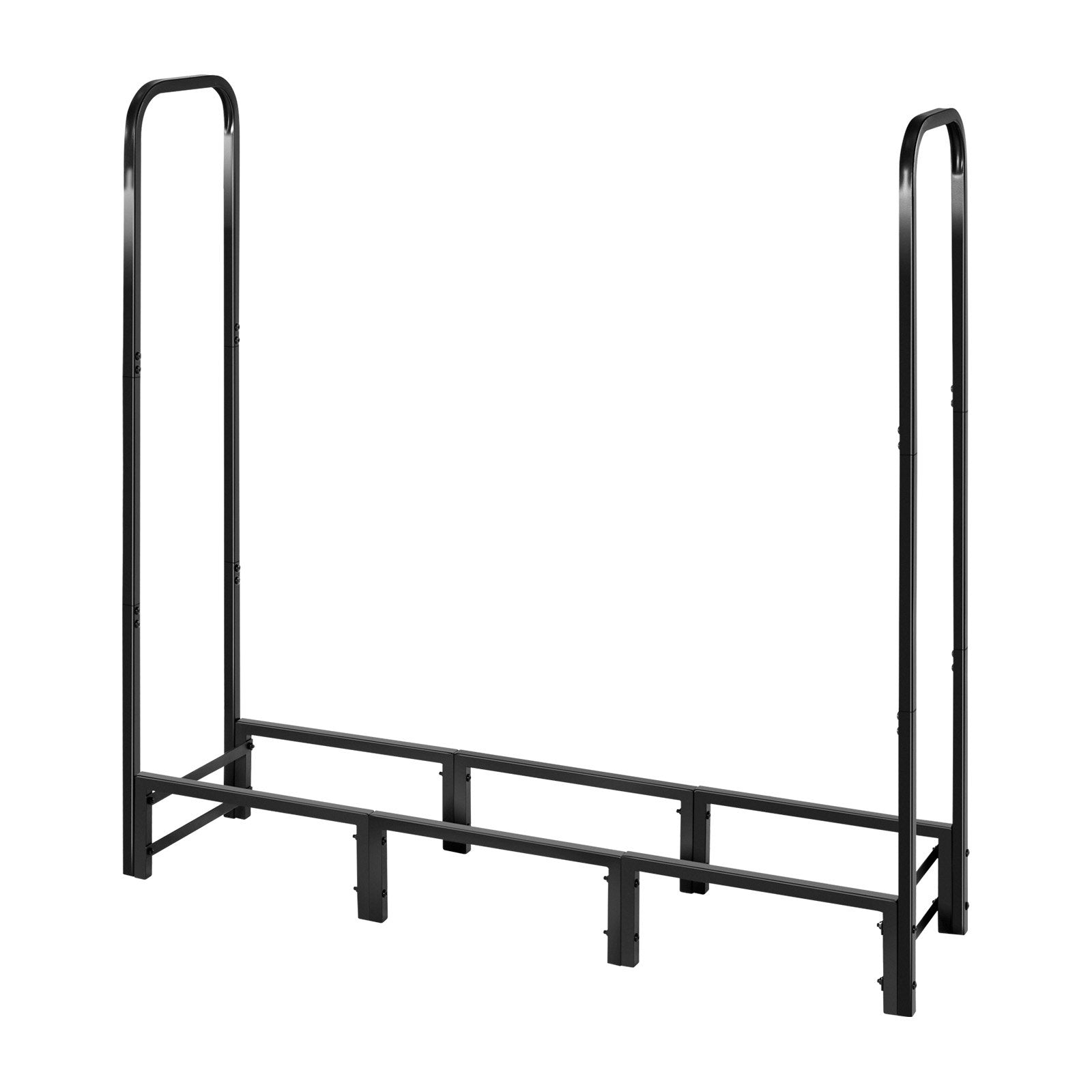 Firewood Rack with Waterproof Cover 1.22m Metal Log Holder 400lb Capacity