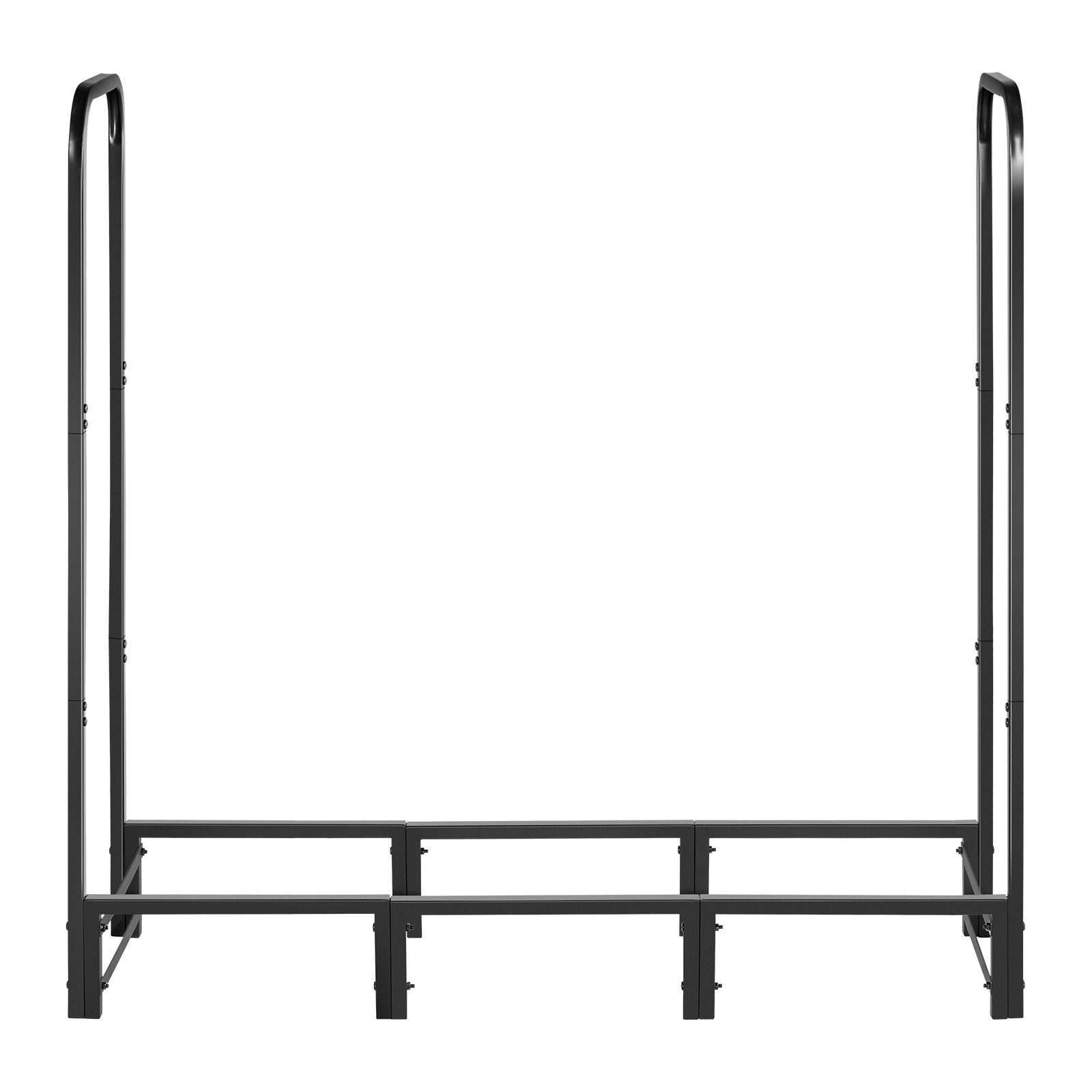 Firewood Rack with Waterproof Cover 1.22m Metal Log Holder 400lb Capacity