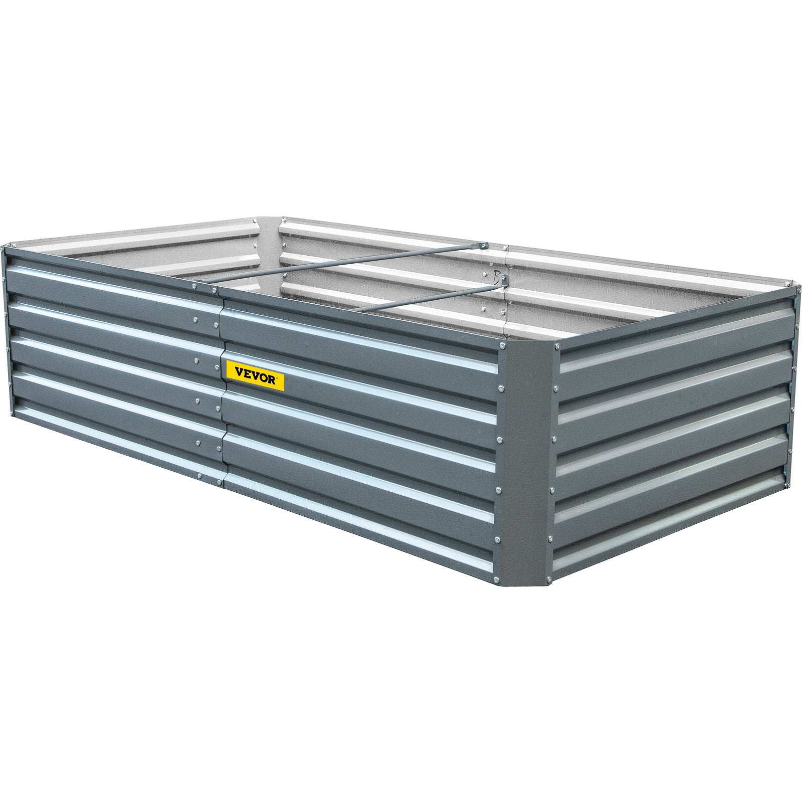Galvanized Raised Garden Bed 203x102x48cm Metal Planter Outdoor Vegetables