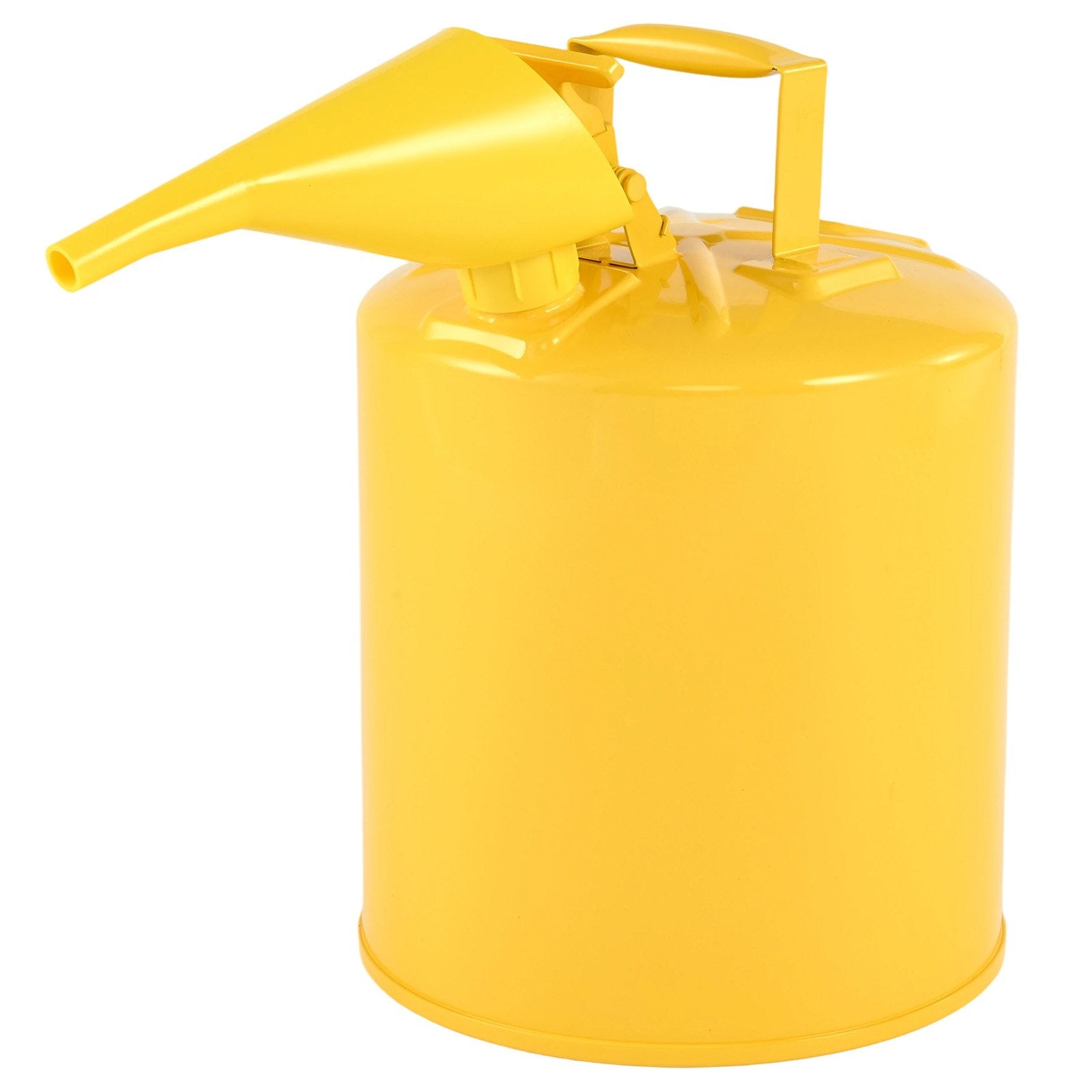 Safety Can 19L Yellow Type I with Flame Arrester, Self-Closing Lid & PE Funnel