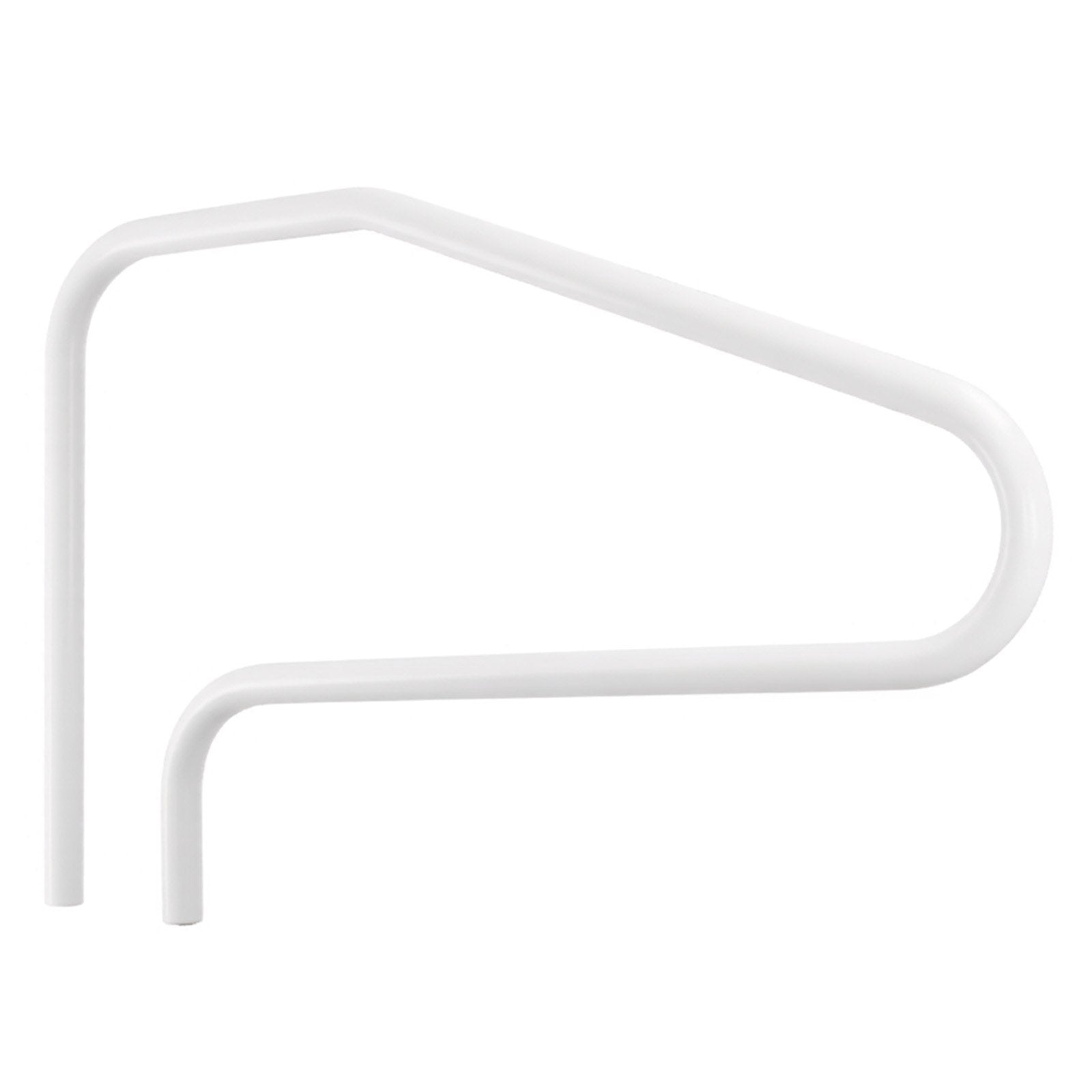 Pool Rail 122x81.3cm Stainless Steel Handrail 100kg Heavy-Duty Seamless Mount