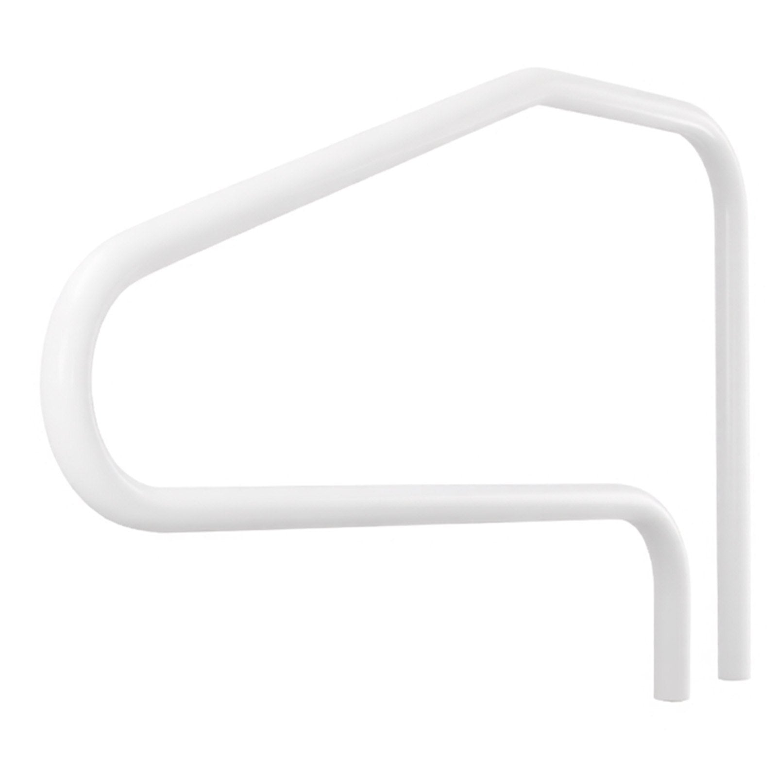 Pool Rail 122x81.3cm Stainless Steel Handrail 100kg Heavy-Duty Seamless Mount