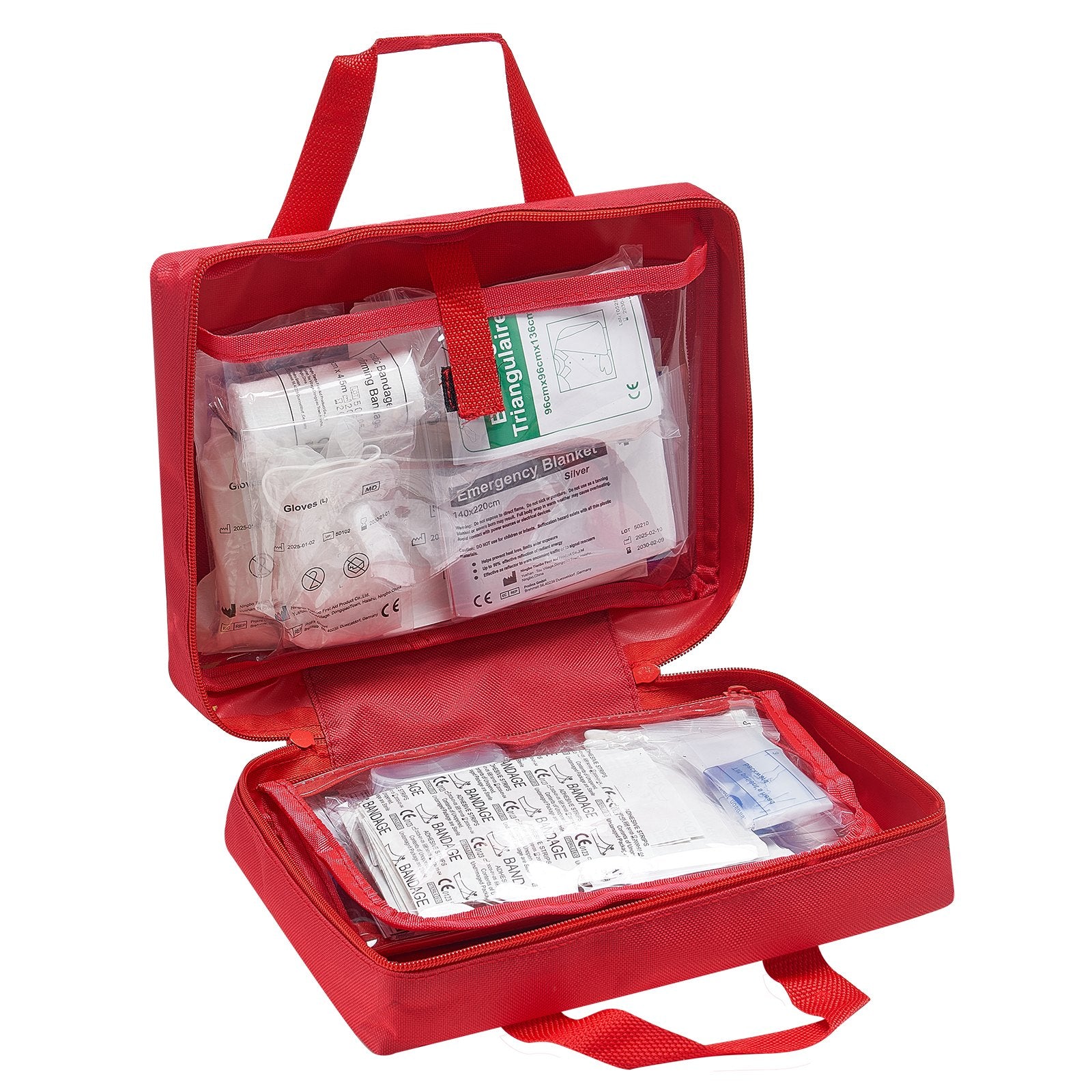 First Aid Kit 420 Pieces 600D Nylon Large Survival Bag Emergency Medical Supplie