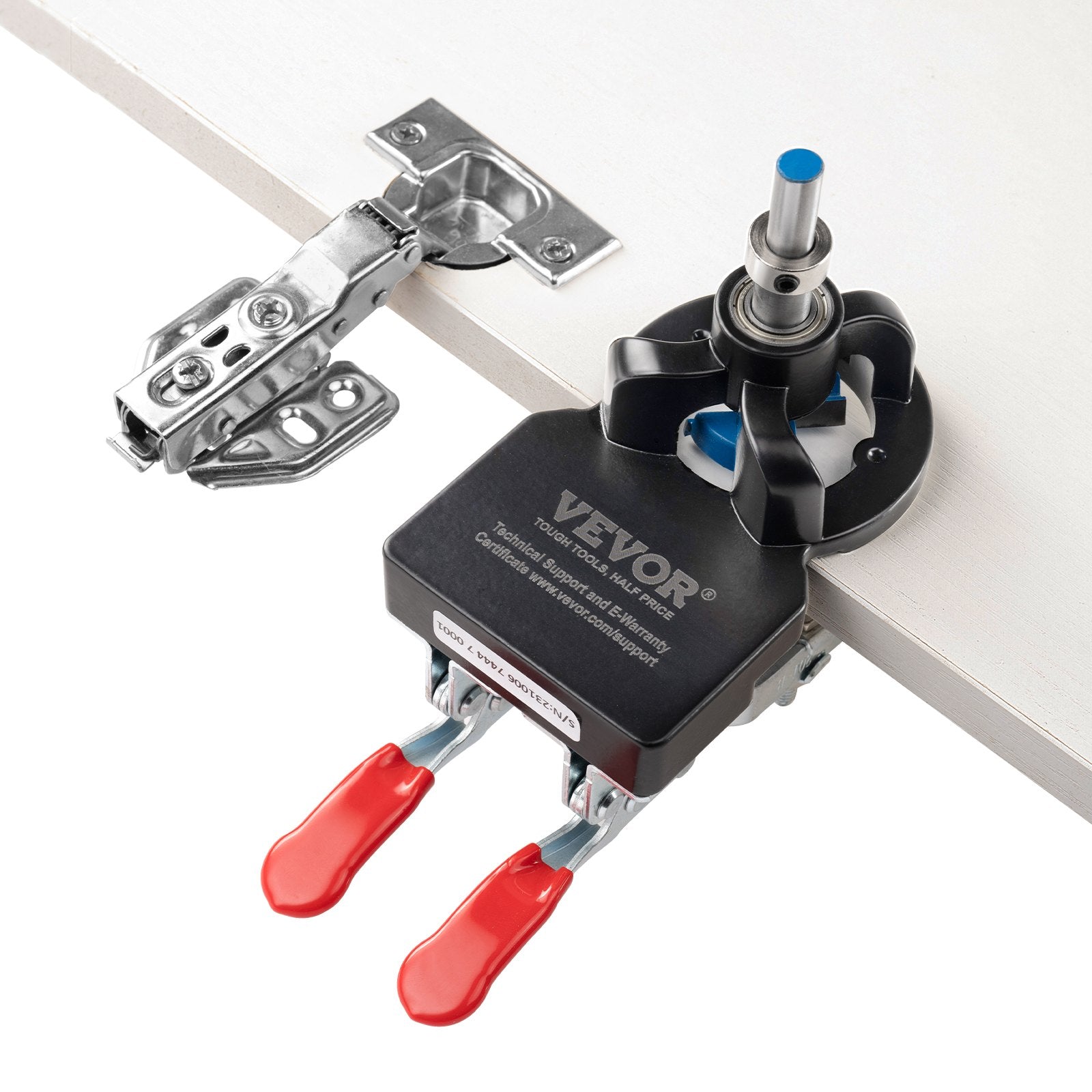 Concealed Door Hinge Jig Kit for Cabinet Door Lock Woodworking Installation