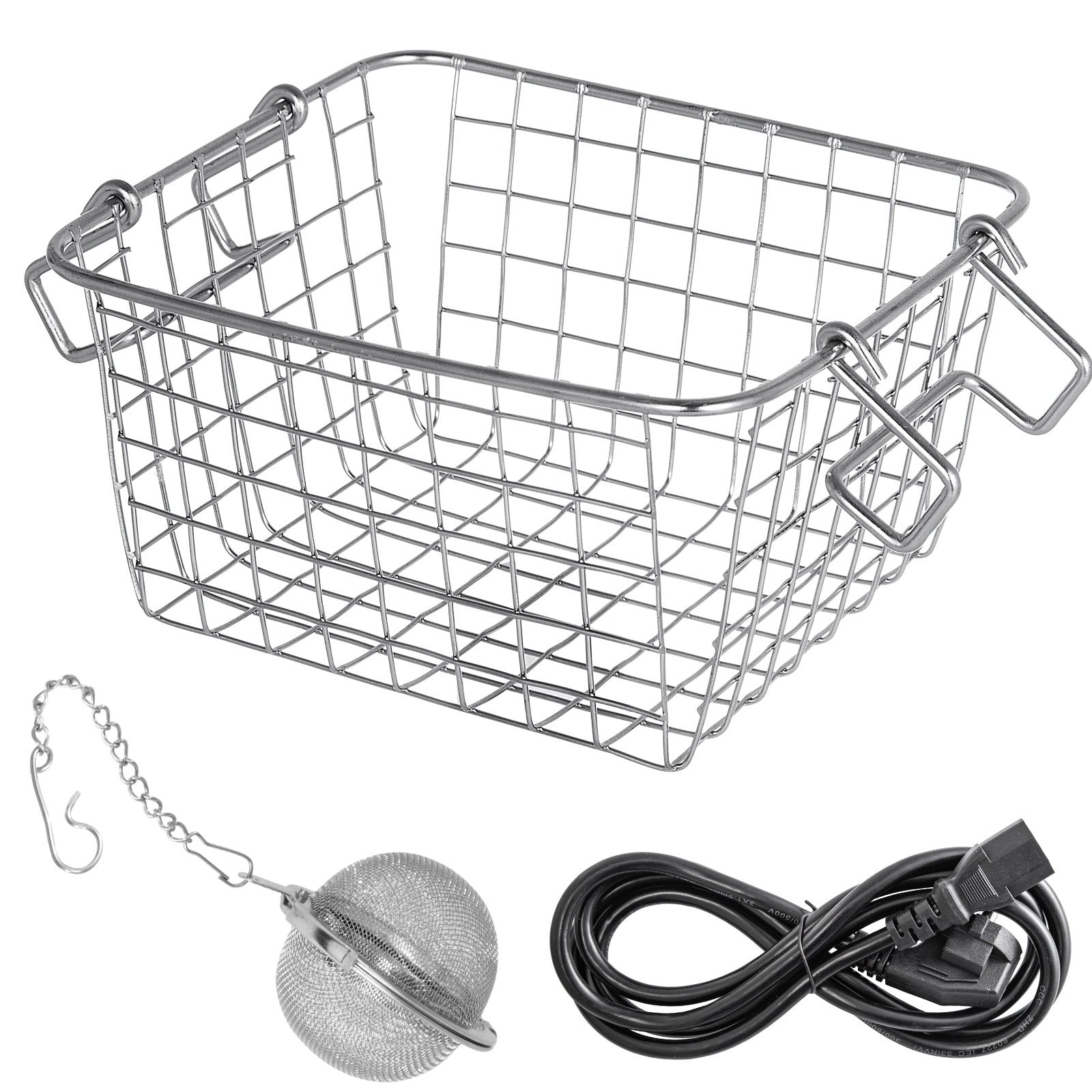 Ultrasonic Cleaner 2L Digital 40kHz Stainless Steel Timer Jewelry Watch Glasses