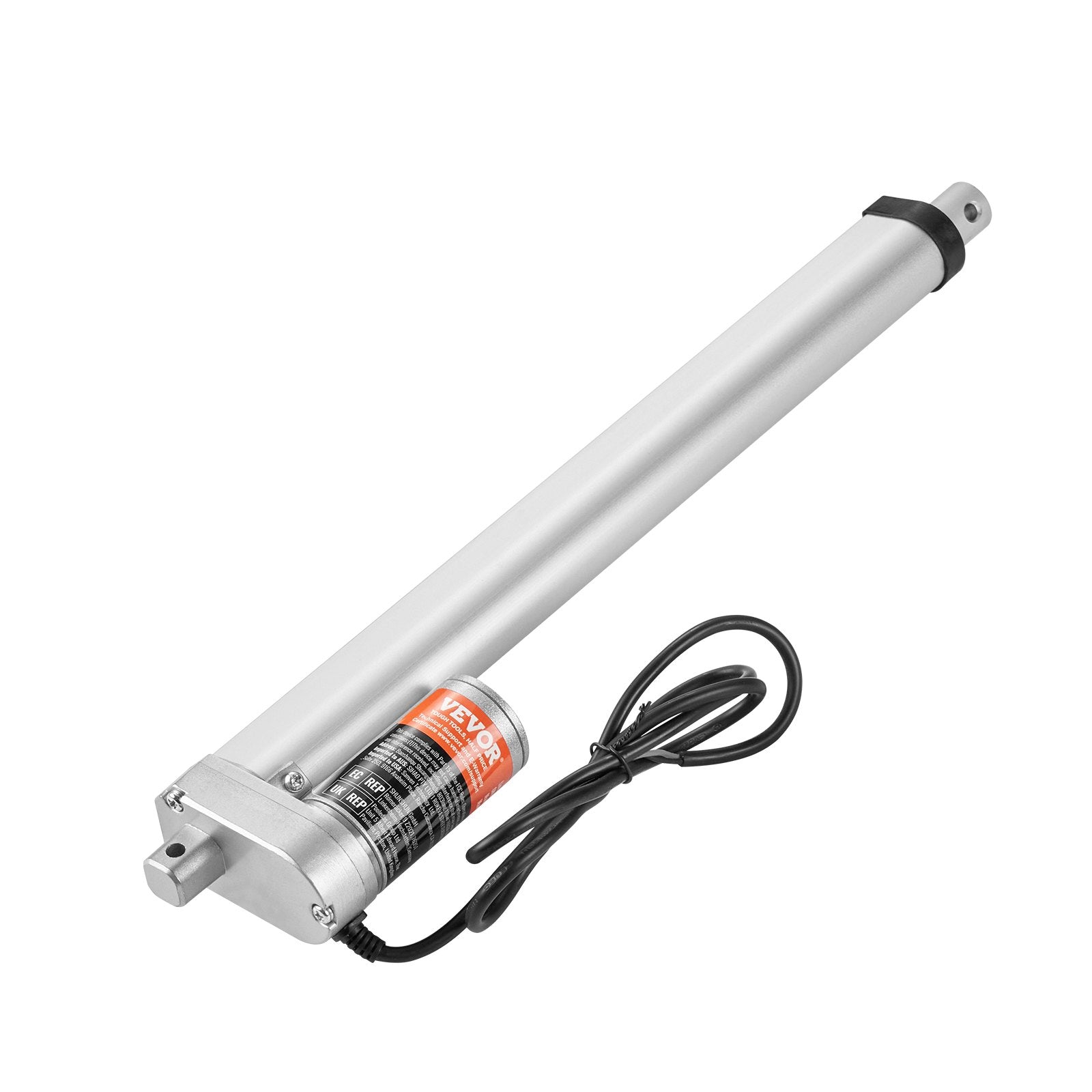 12V Linear Actuator 12 Inch High Load 1500N 0.19″/s with Bracket IP54