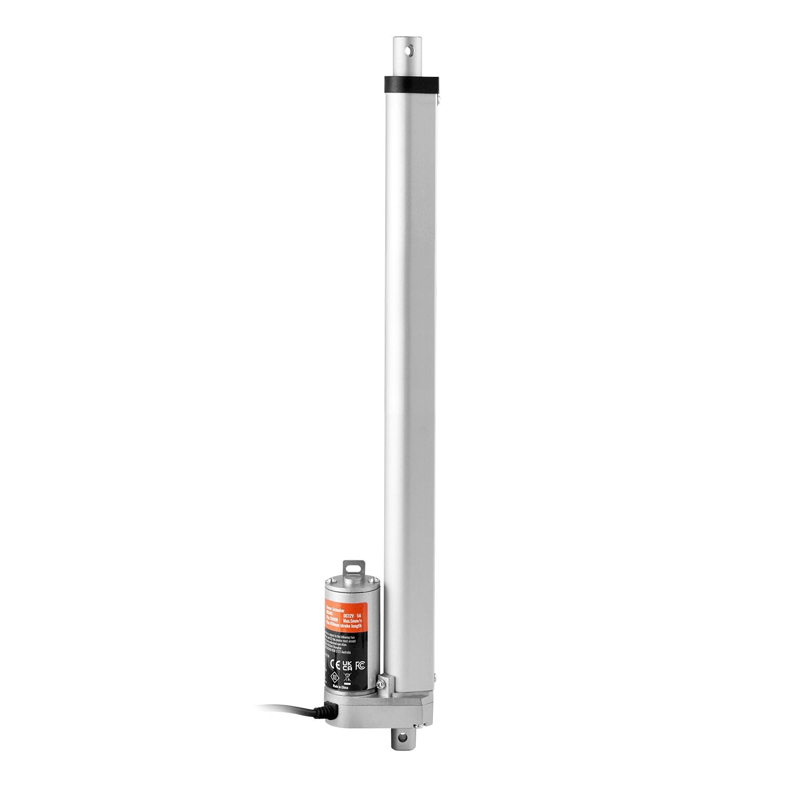 12V Linear Actuator 16 Inch High Load 1500N 0.19″/s with Bracket IP54