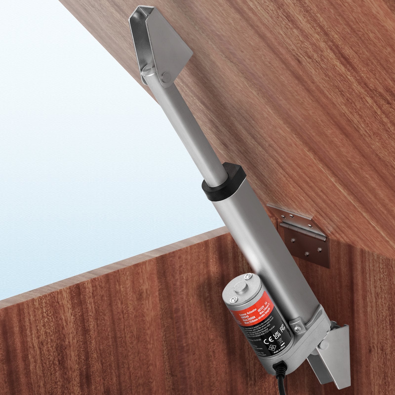12V Linear Actuator 4 Inch 1500N High Load with Bracket IP54