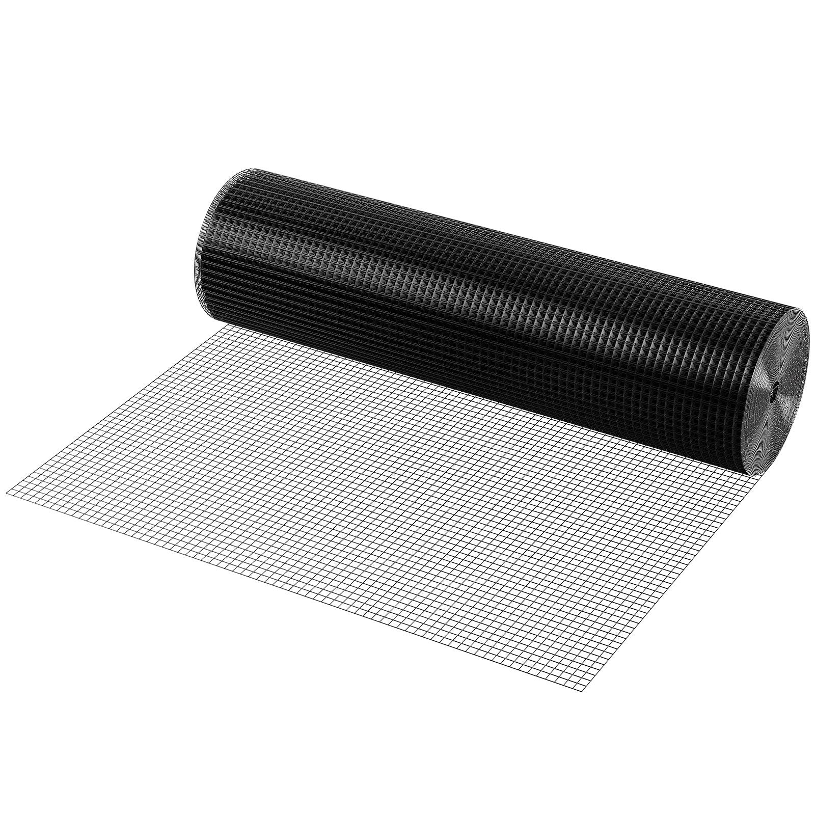 Hardware Cloth 36"x50' 19-Gauge Galvanized Wire Mesh Roll Vinyl Coated