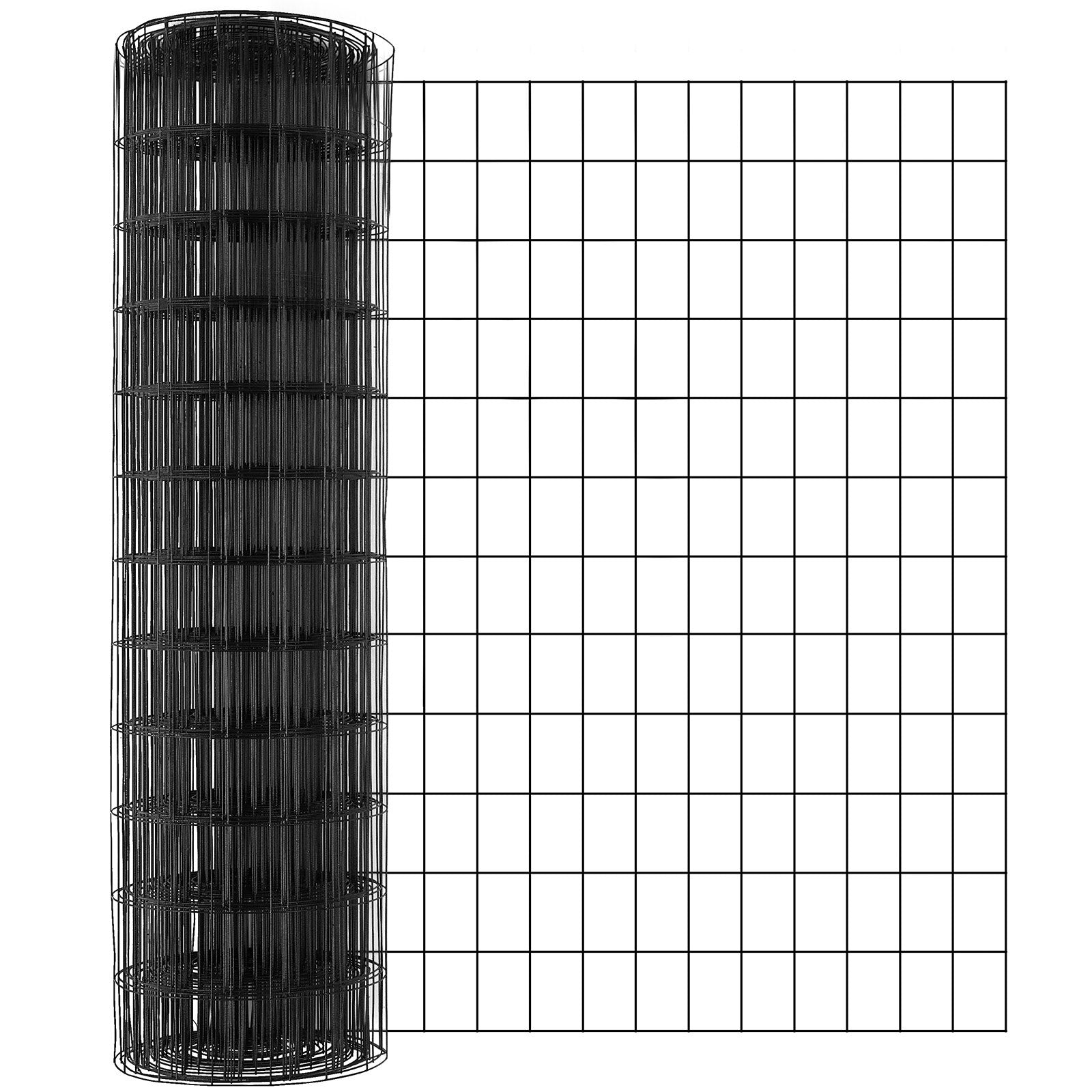 Hardware Cloth 36"x50' 16-Gauge Galvanized Wire Mesh Roll Vinyl Coated