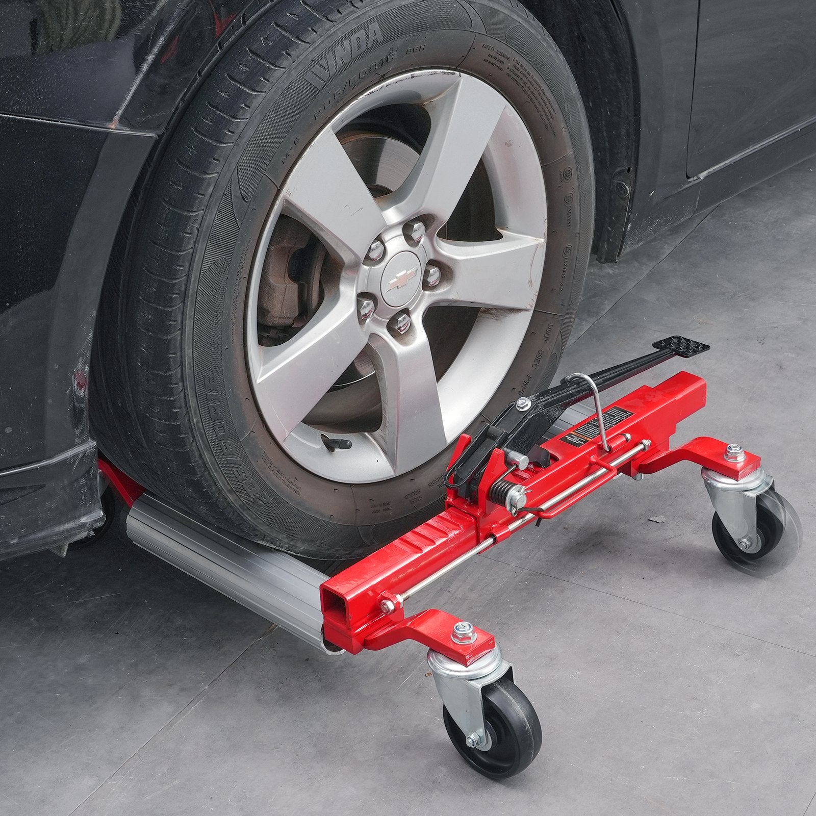 Wheel Dolly 1500 Lbs Car Jack Lifter with 360° Rotatable Wheels Heavy Duty