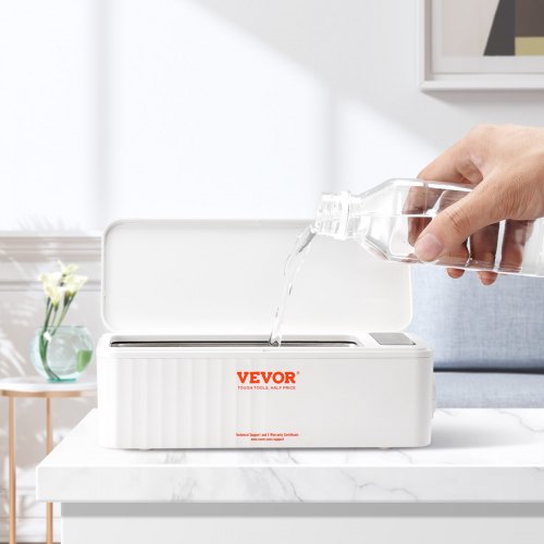 VEVOR Ultrasonic Cleaner Machine 16oz with 4 Timer Modes for Jewelry