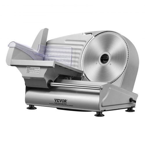 VEVOR 180W Electric Meat Slicer SUS420 Blade Adjustable Thickness Home Use