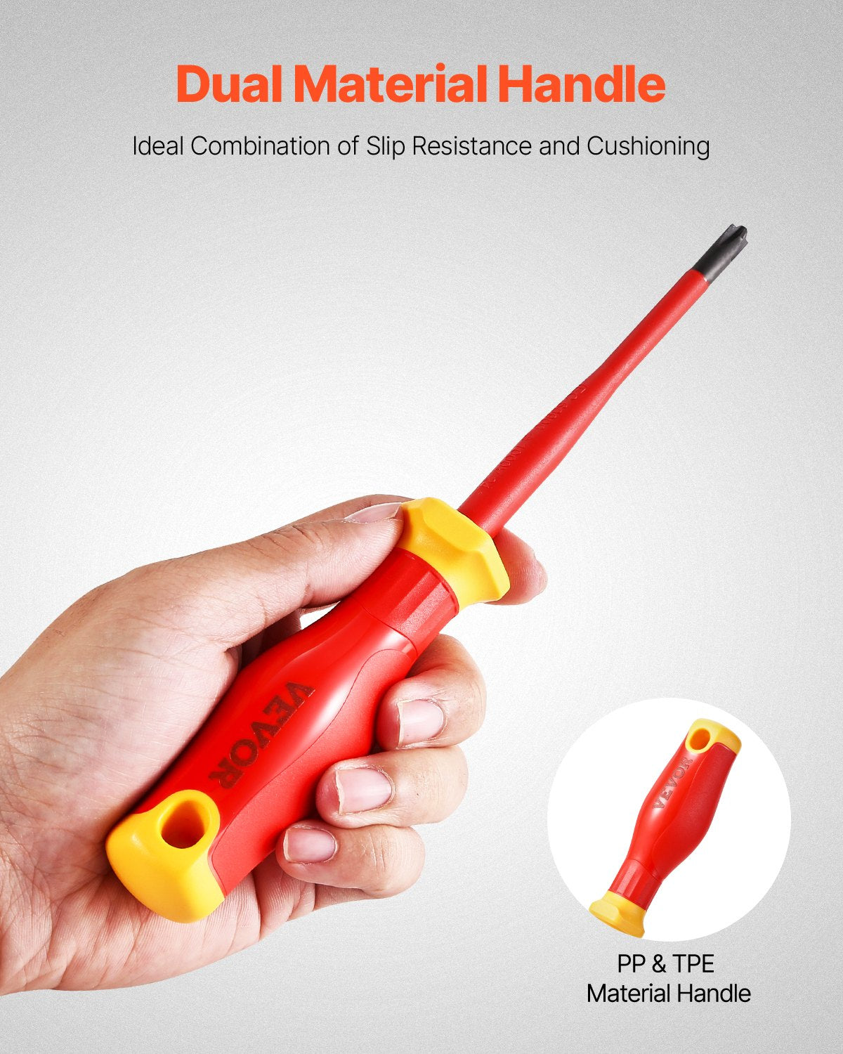 Insulated Screwdriver Set 50-Piece 1000V Electrician Tools with Magnetic Tips