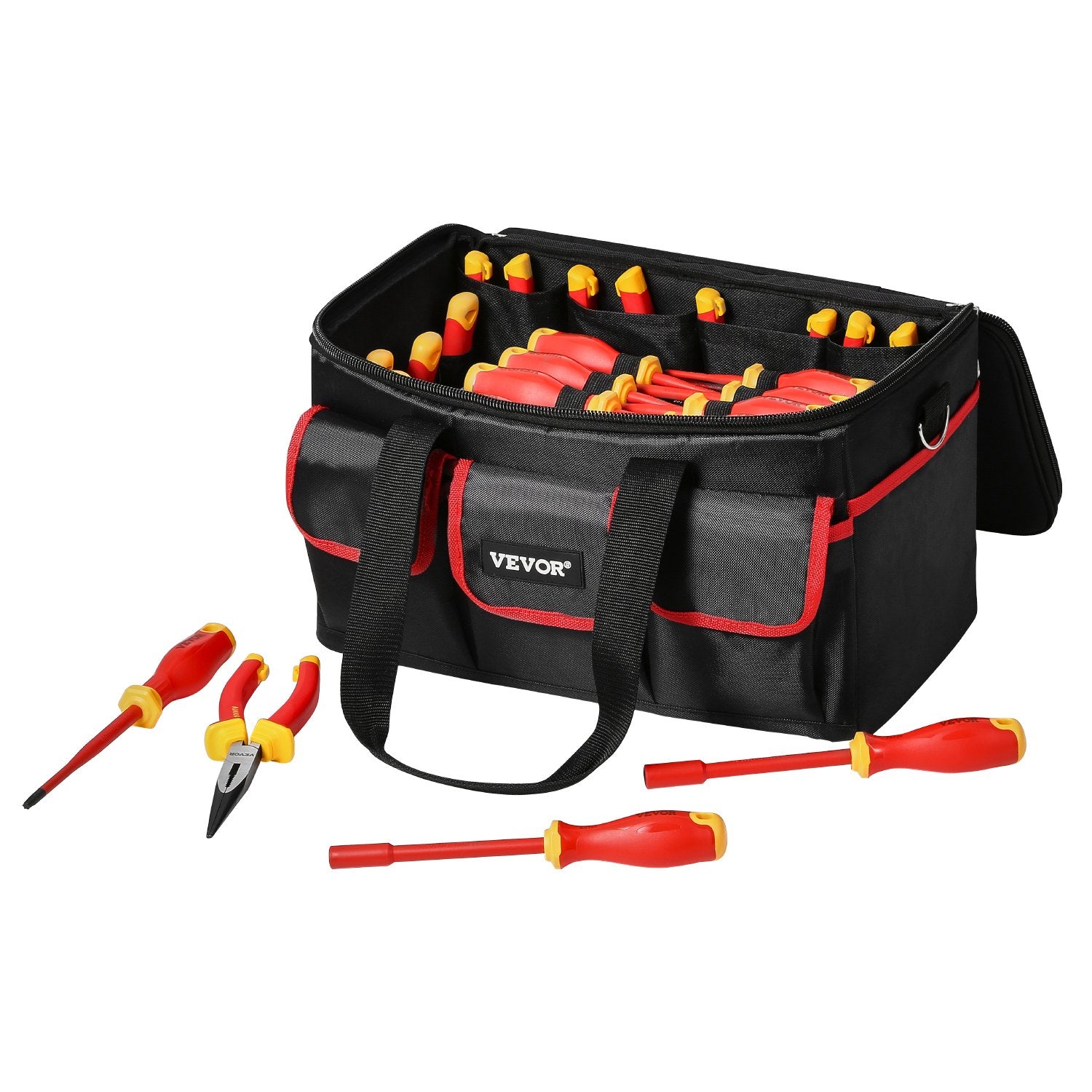 Insulated Screwdriver Set 50-Piece 1000V Electrician Tools with Magnetic Tips