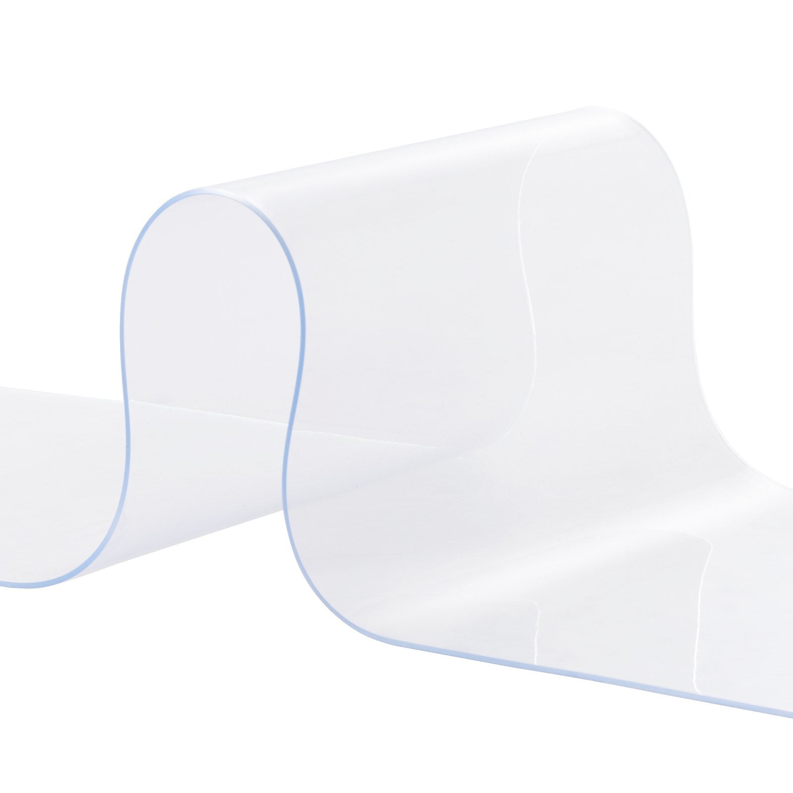 Strip Curtain 2500x20cm 2mm Thick Clear PVC Smooth Door Strip Bulk Roll