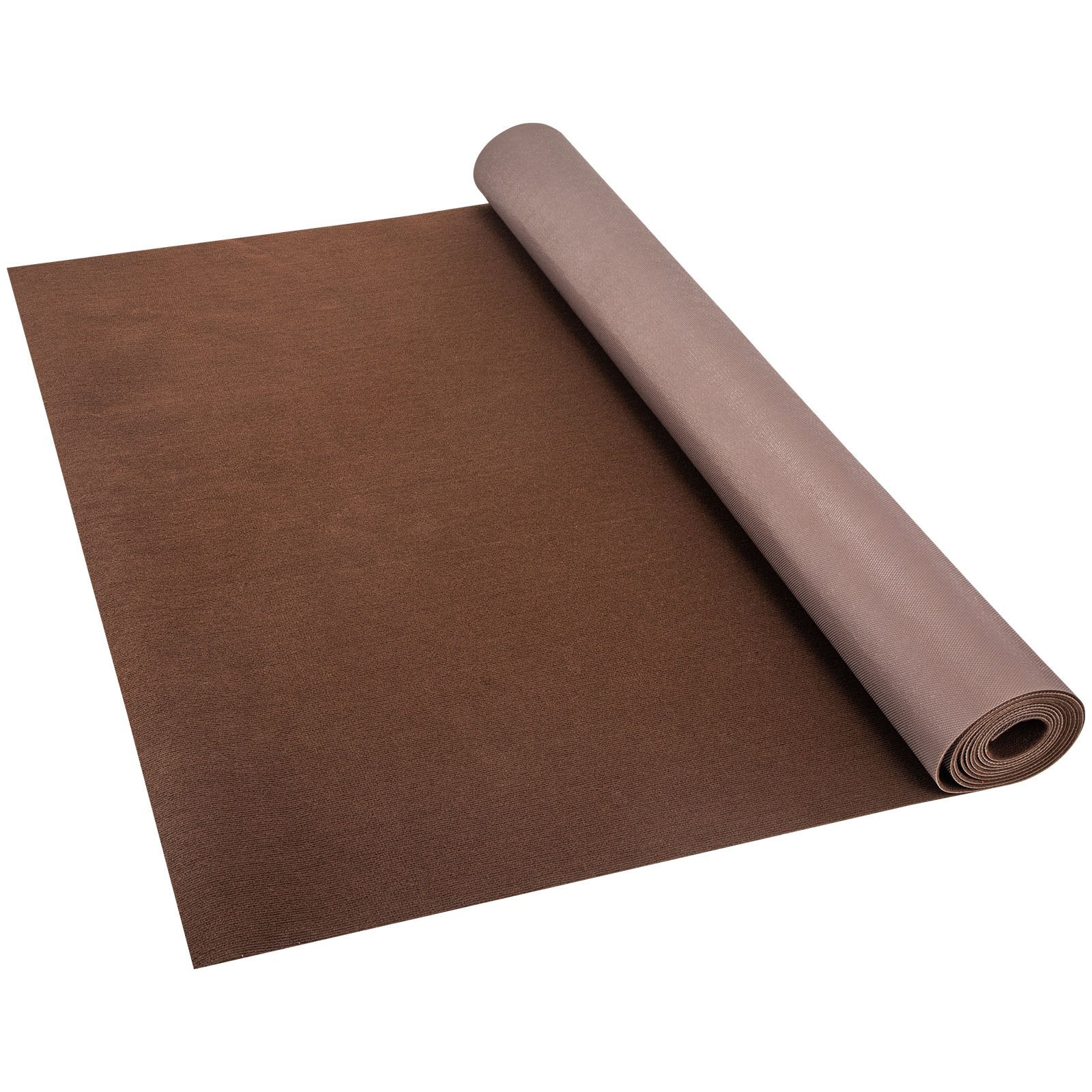 Marine Carpet 6x13ft Deep Brown Boat Indoor Outdoor Waterproof TPR Backing Roll