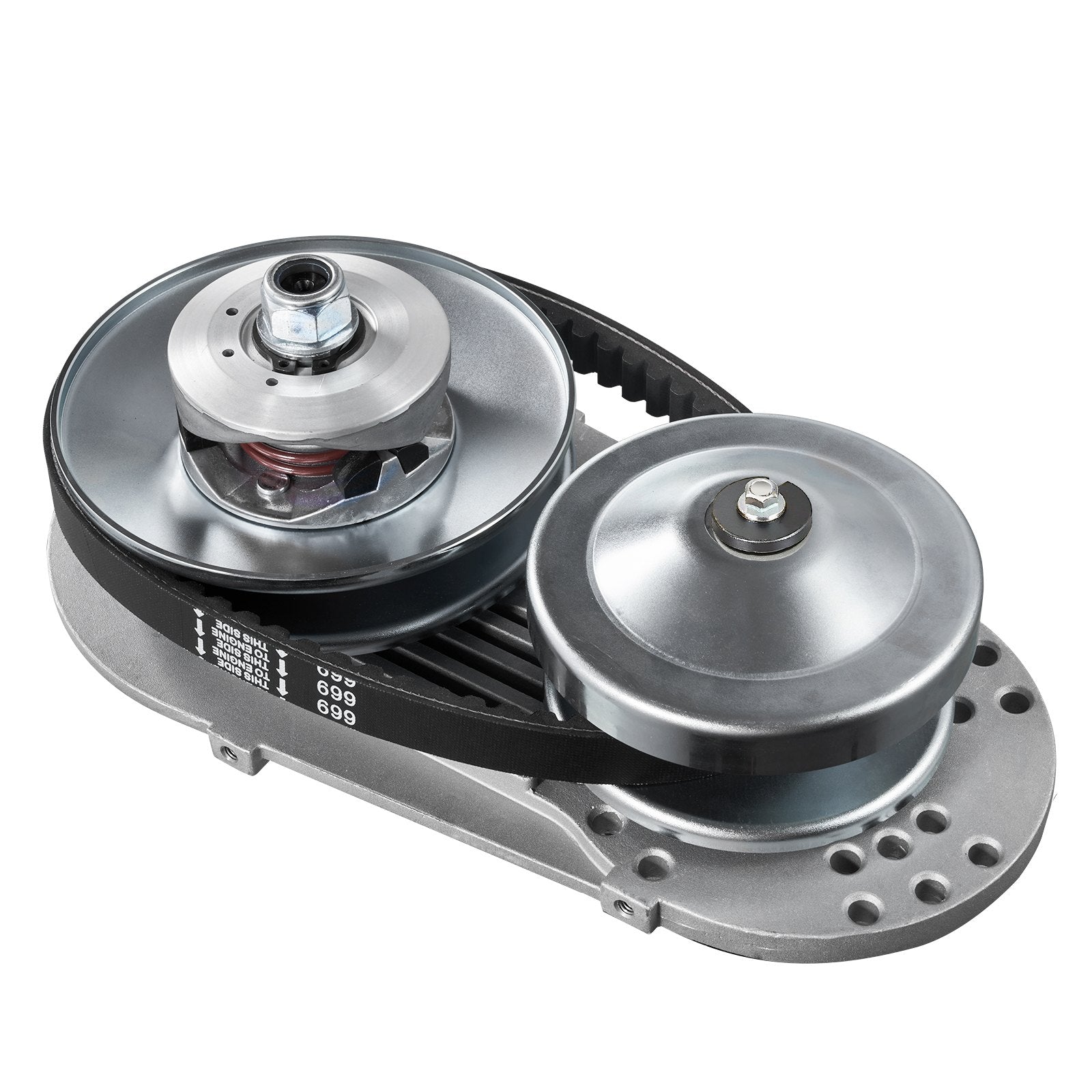 Drive Clutch for 2-8HP Engines, 2000 RPM, Durable with Belt & Accessories