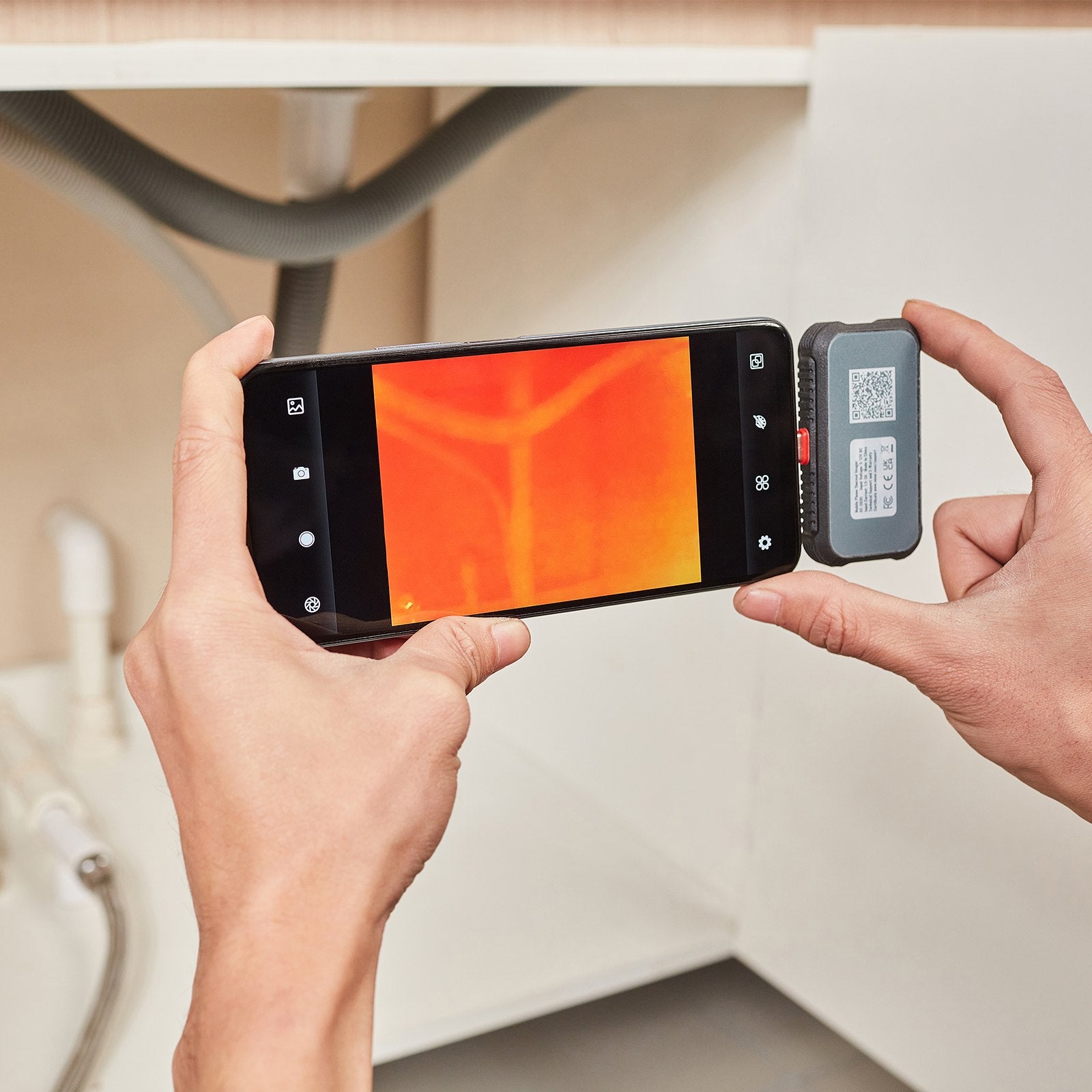 Thermal Imaging Camera for Android 256x192 IR with Visual Camera 25Hz IP54