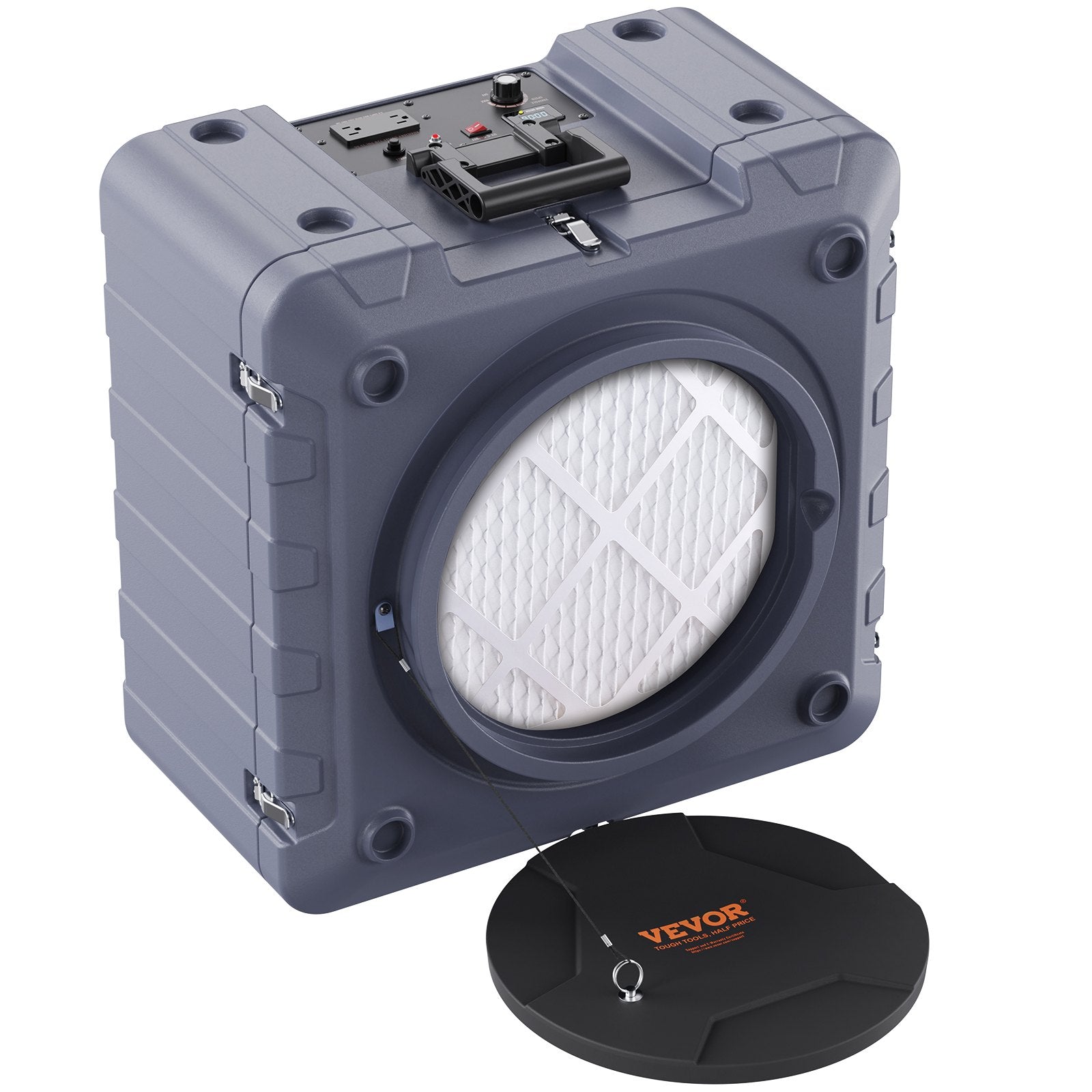 Air Scrubber 3-Stage Filtration 800 CFM Stackable Air Cleaner MERV10 H13 HEPA