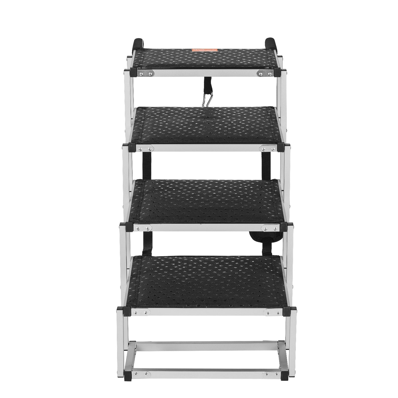 Dog Stair for Cars 4-Step Folding Ramp Nonslip Lightweight Aluminum 150 lbs