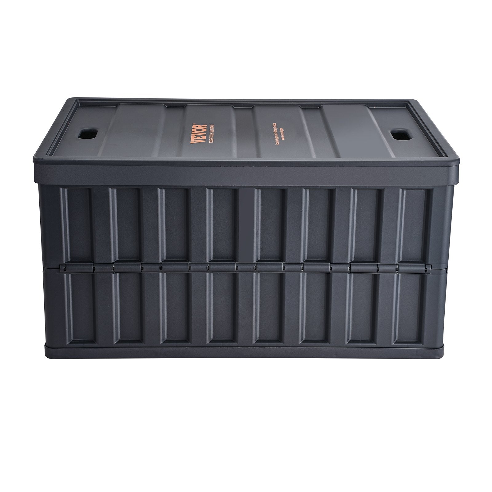 Storage Bins Collapsible 3-Pack 65L with Lids Foldable Heavy Duty Plastic