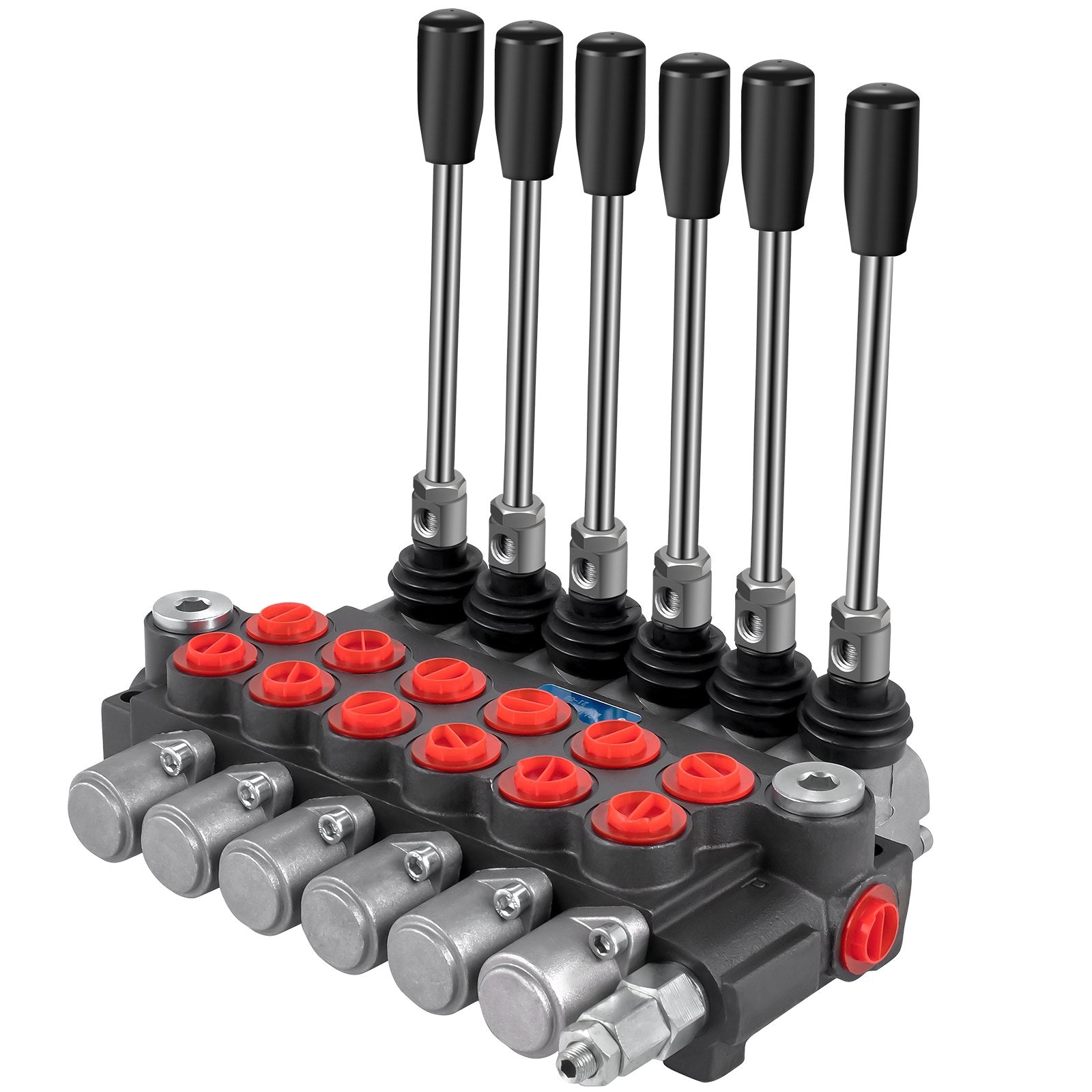 6 Spool Hydraulic Directional Control Valve 11 GPM 3600 PSI for Tractors