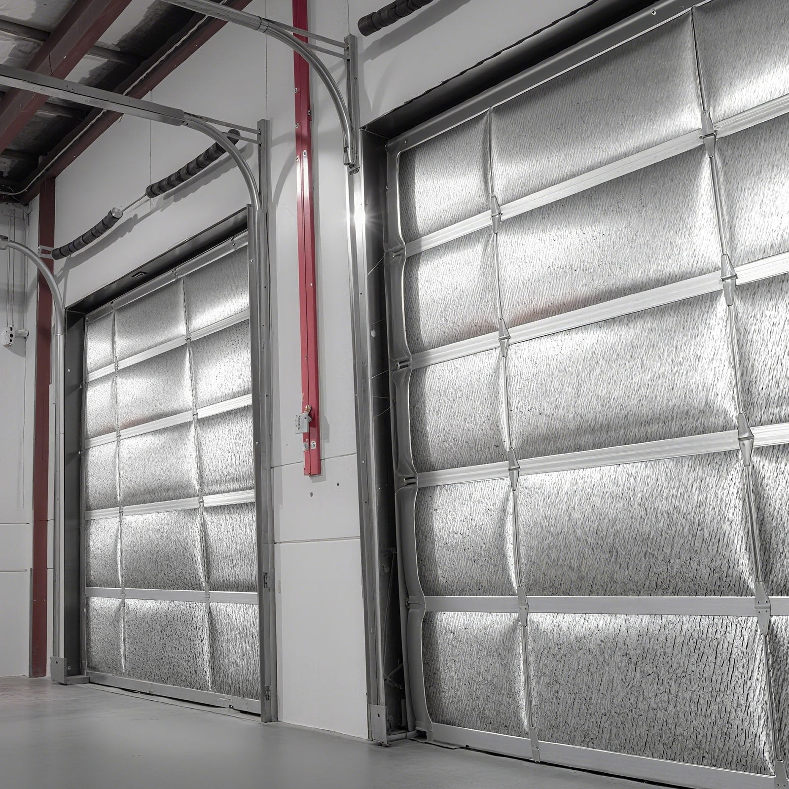 Reflective Insulation Roll, 2-Car Garage Kit, 6mm 5.49x0.61m, 4 Rolls White PE