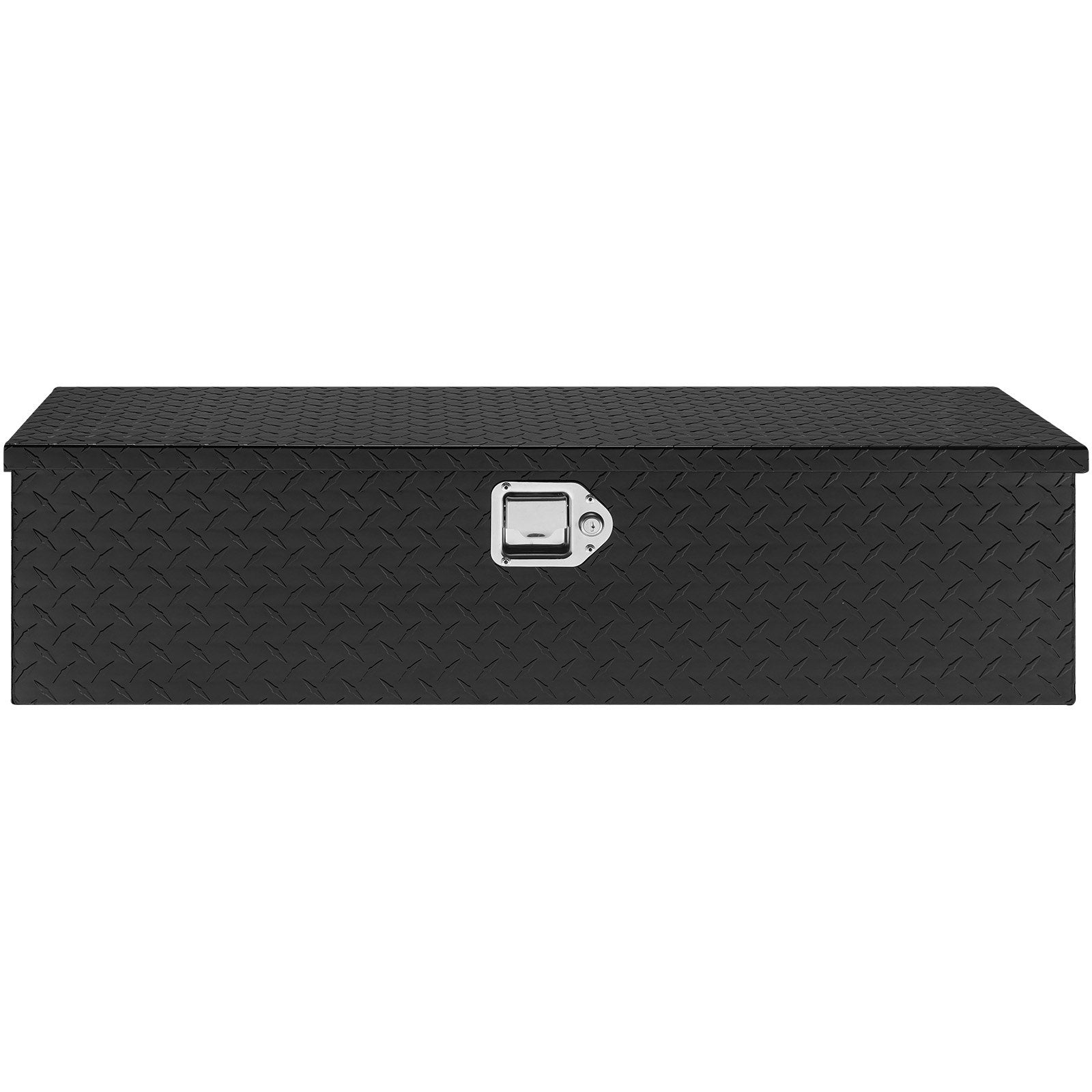 Heavy Duty Aluminum Truck Bed Tool Box 990x330x254mm Diamond Plate Black