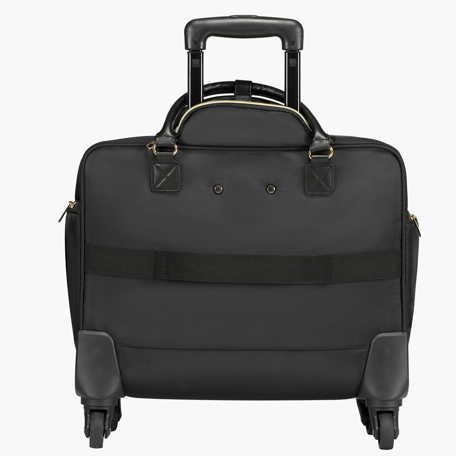 Laptop Bag Rolling Fits 17.3 Inch Wheeled Briefcase 4 Spinner Wheels TSA Lock