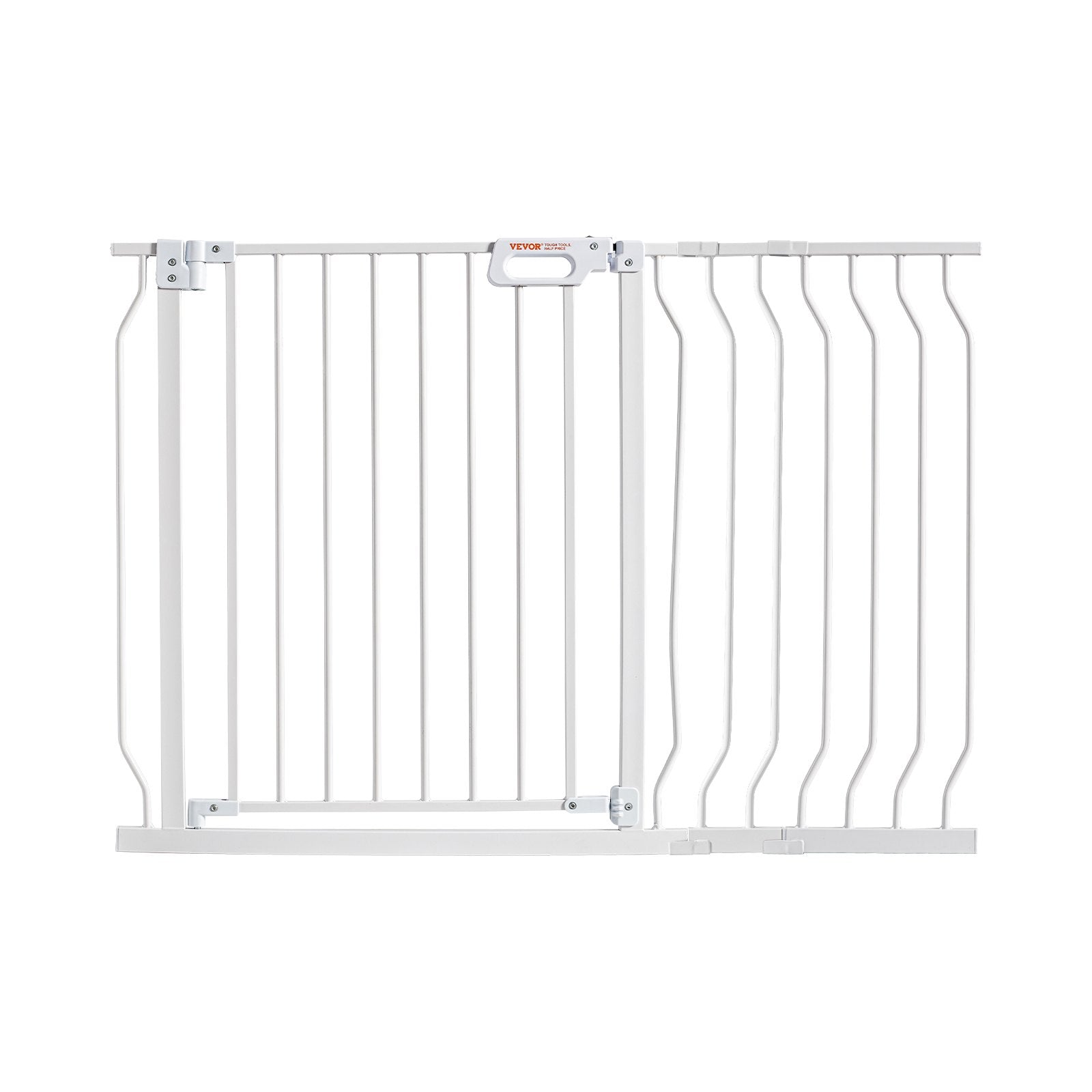 Baby Gate 749-1229mm Extra Wide 762mm High Step-Through Auto Close Wall Mount