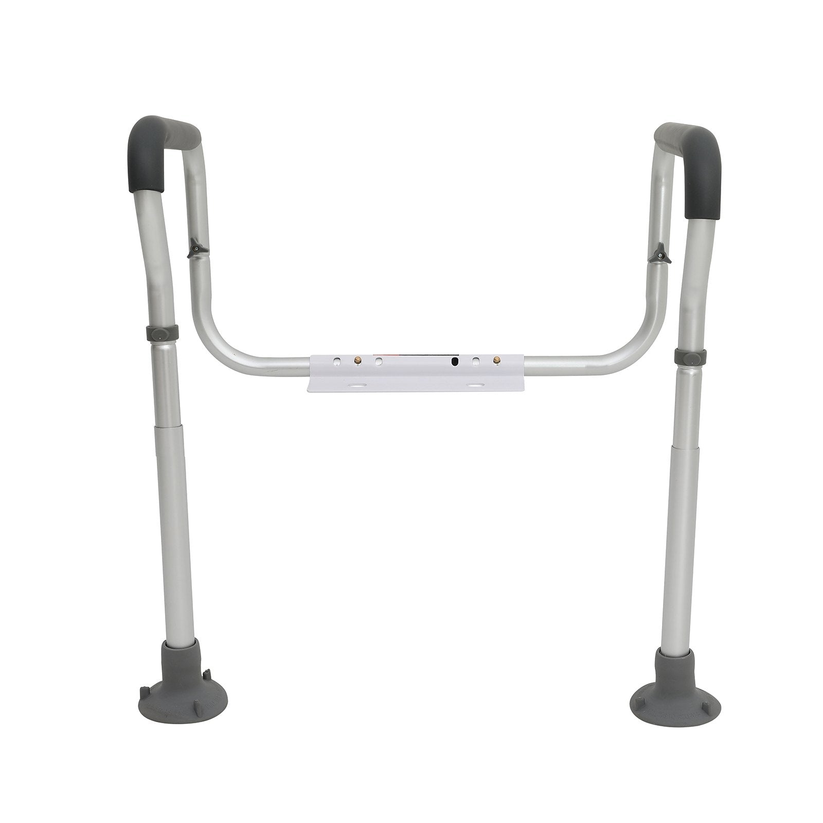 Toilet Safety Rail Bathroom Seat Frame Adjustable Handles Padded Armrests 136kg