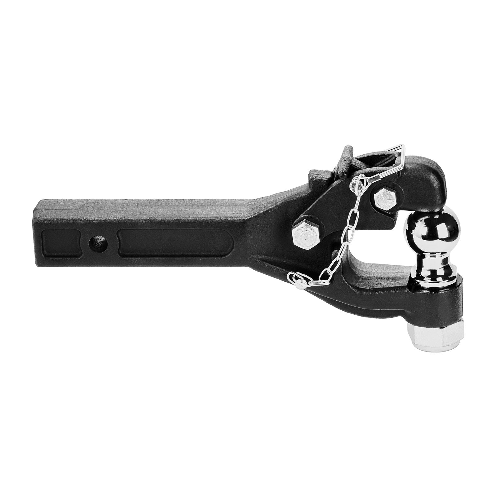 Pintle Hook 7256kg Capacity 50.4mm Hitch with Ball Fits 63.5-76.2mm Lunette