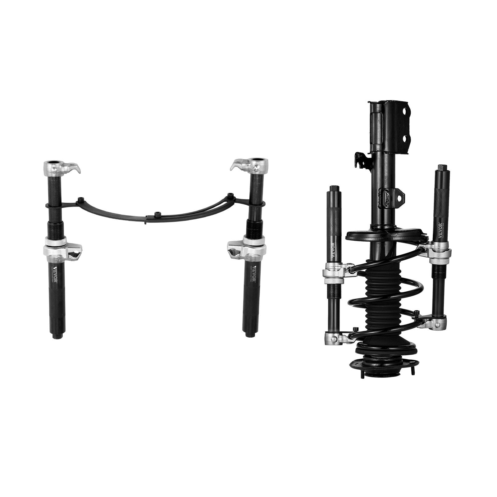 Coil Spring Compressor Tool 2 pcs Heavy Duty Macpherson Strut 2646 lbs with Case