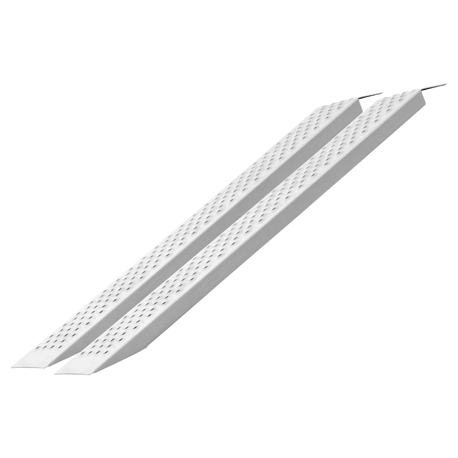 Loading Ramps Portable 2 Pcs 1200x215mm Aluminum Shed Ramp Anti-Slip Holes