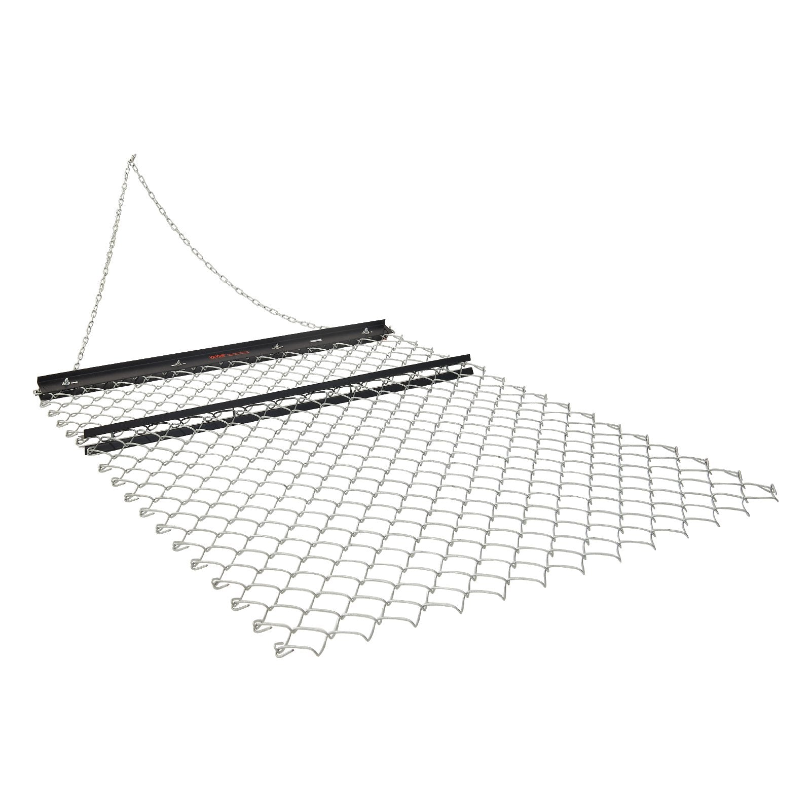 Drag Harrow 4x5ft, Q235 Steel, UTV Tractor Attachment, Landscape & Sod Leveling