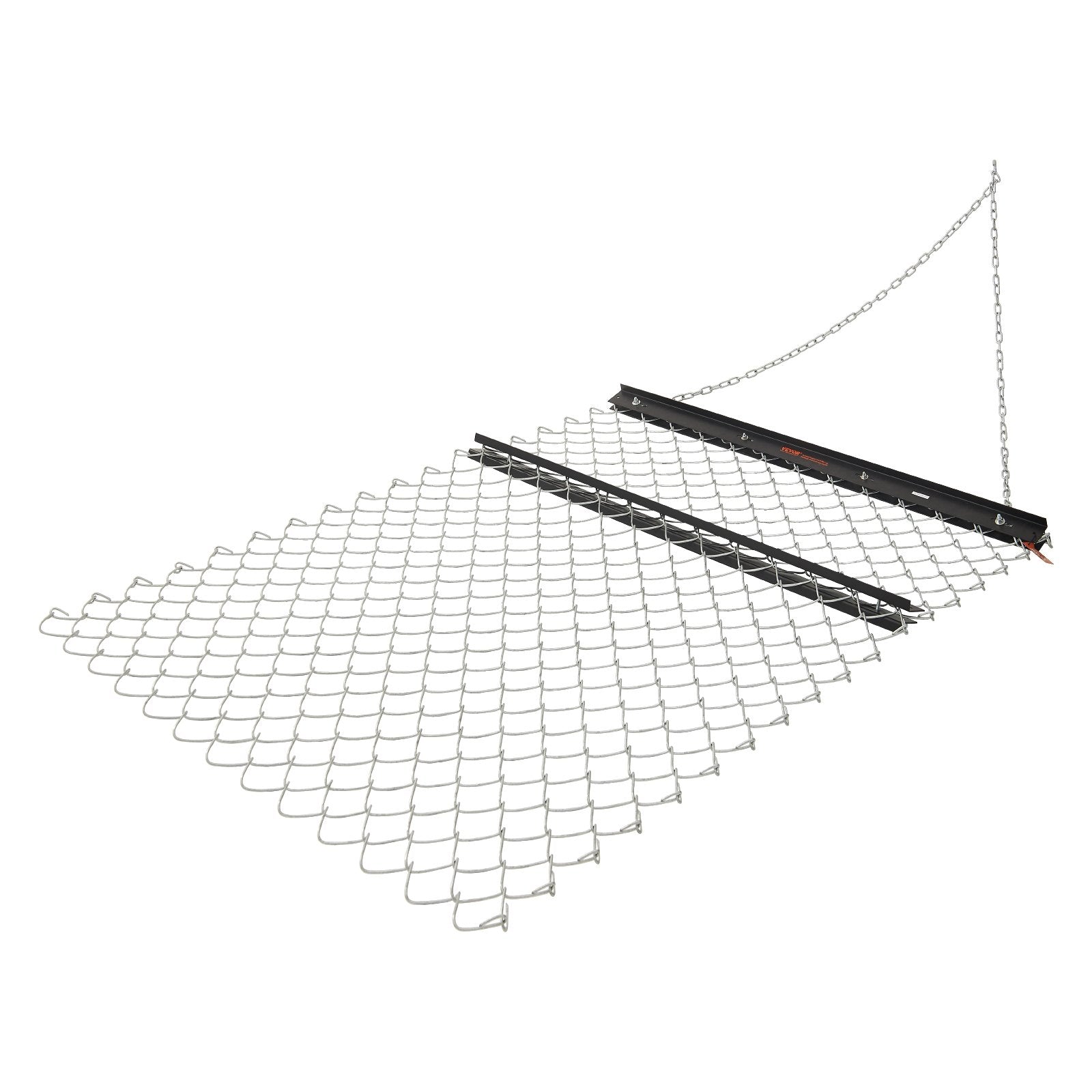 Drag Harrow 4x5ft, Q235 Steel, UTV Tractor Attachment, Landscape & Sod Leveling