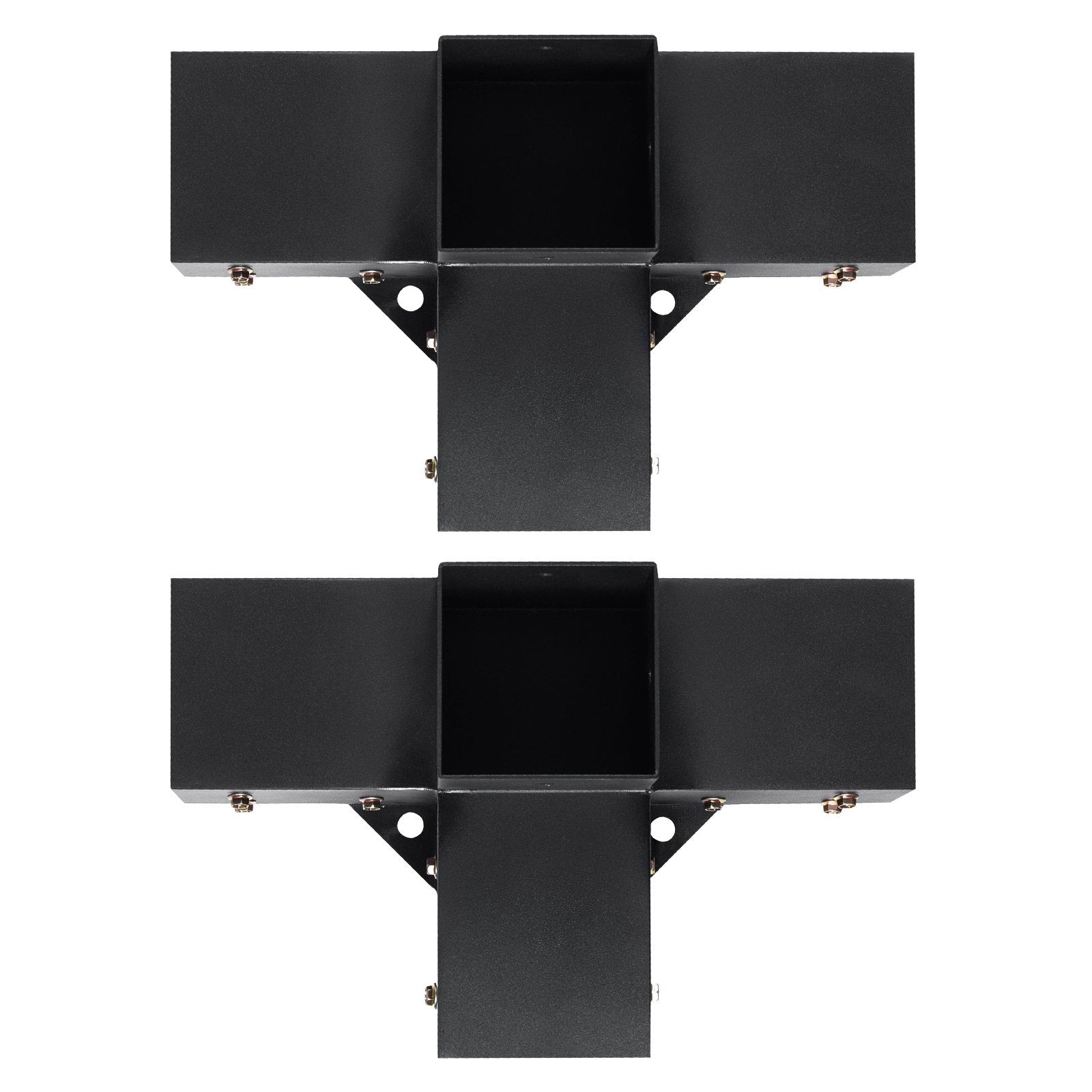 Pergola Bracket Kit 4x4 (3.6x3.6) 2pcs 4-Way Heavy Duty Corner Post Base