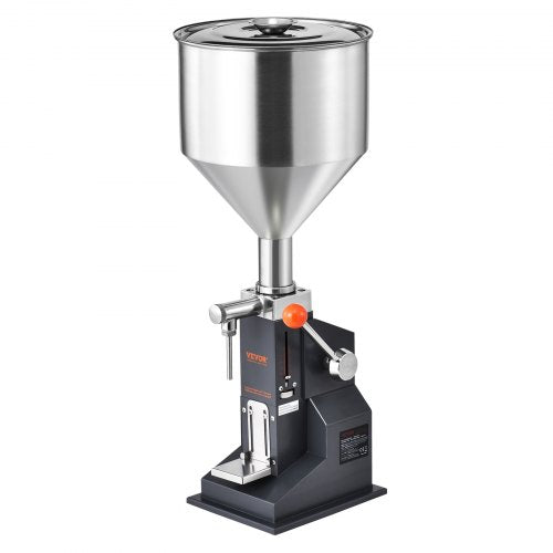 Manual Bottle Filler 5-100ml Adjustable Stainless Steel Liquid Filling Machine