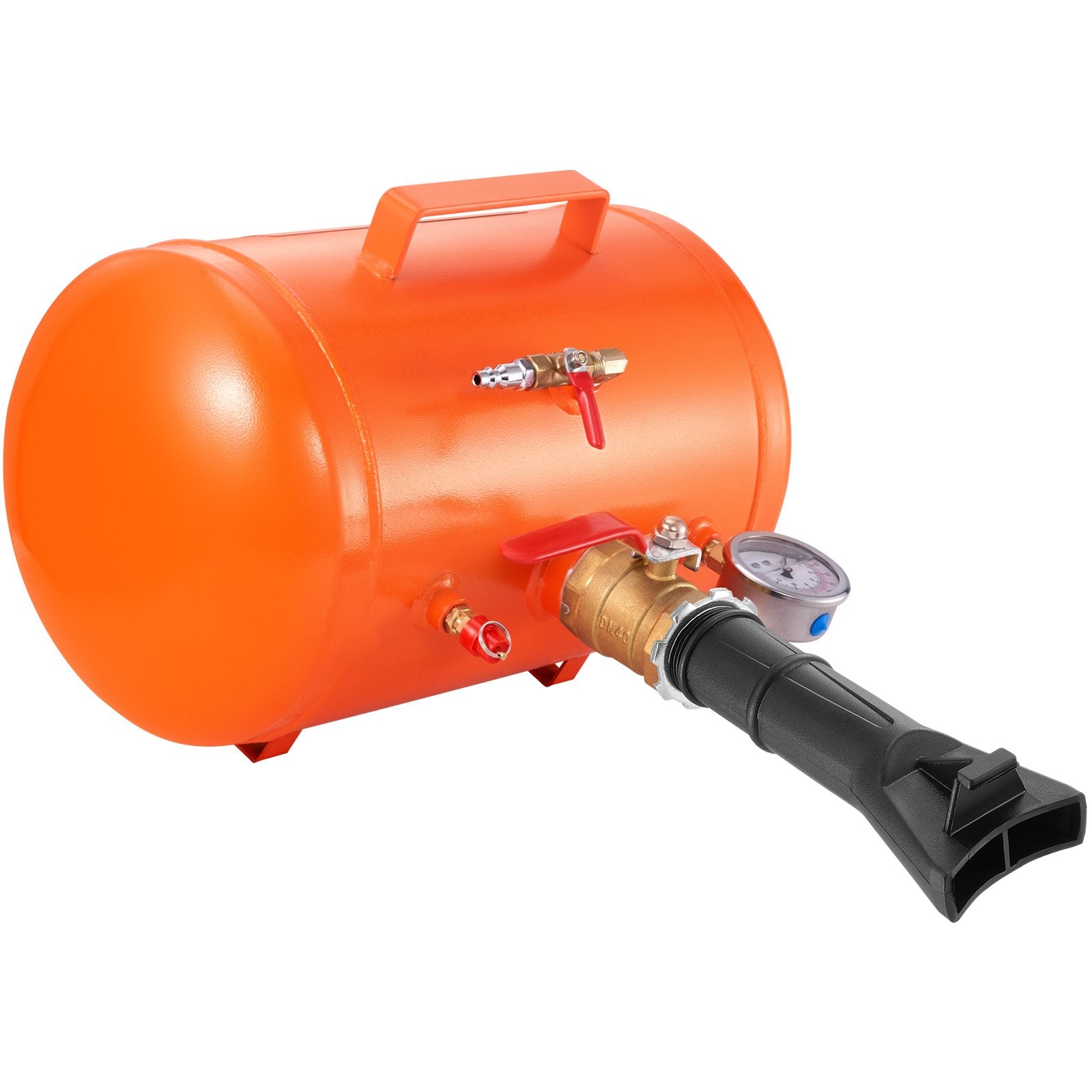 5 Gal Tire Bead Seater Air Bead Blaster Tank with Gauge Handle 145 PSI