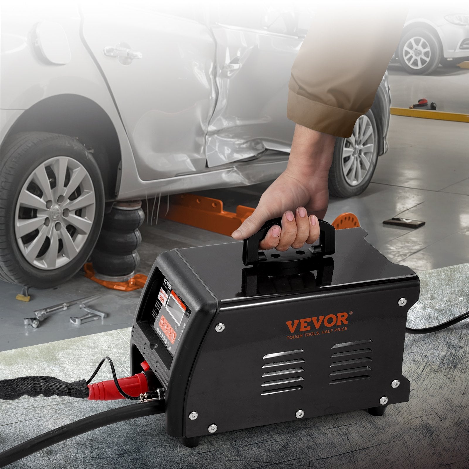 Stud Welder Dent Repair Kit, 3KW Spot Welder Dent Puller with Auto/Manual & 9 Modes