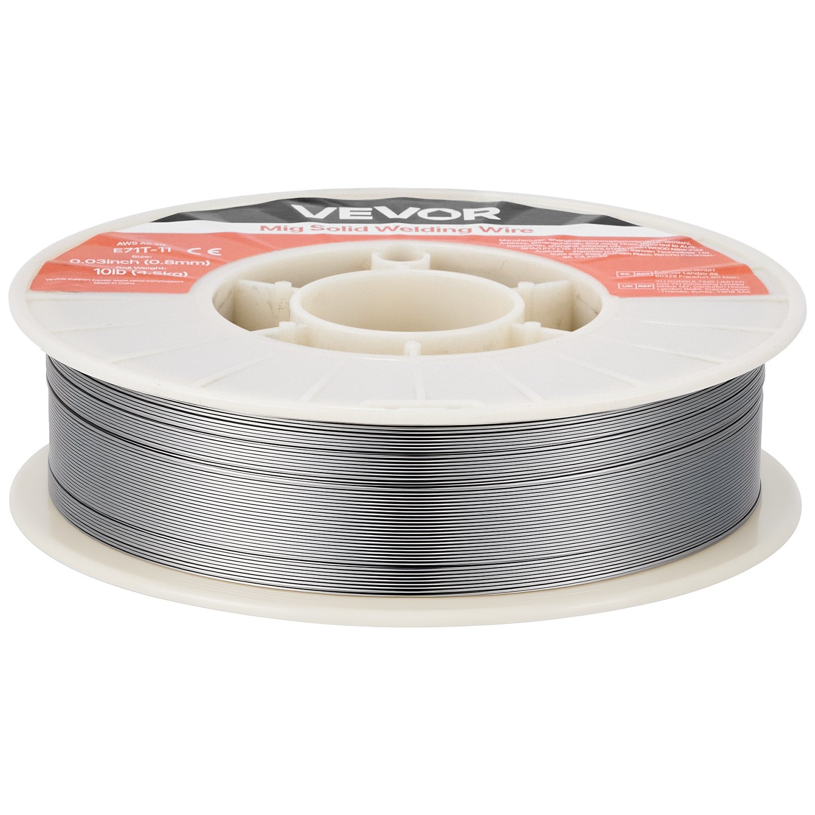 E71T-11 Flux Core MIG Welding Wire 0.8mm 4.5kg Gasless Mild Steel