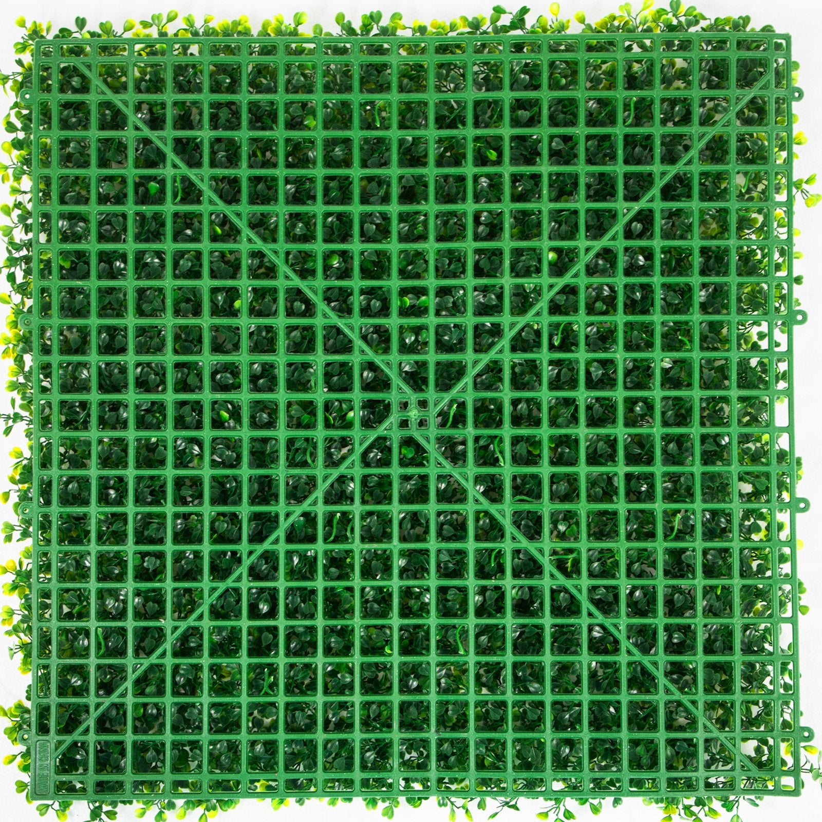 Artificial Boxwood Panels 14-Pack 50.8x50.8cm Hedge Wall Panels Indoor Outdoor