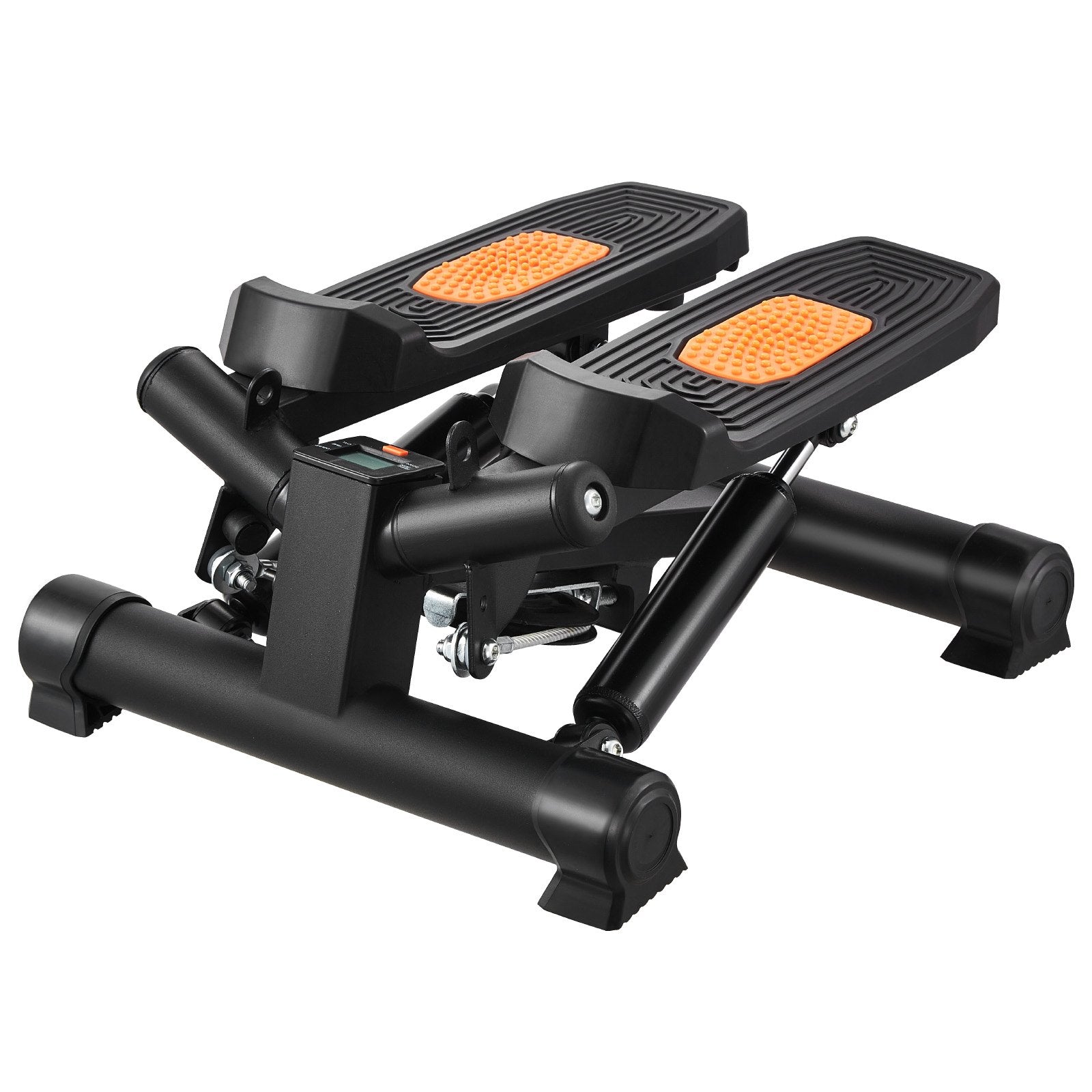 Stair Stepper Mini Hydraulic Twist with Resistance Bands LCD Monitor 330LBS
