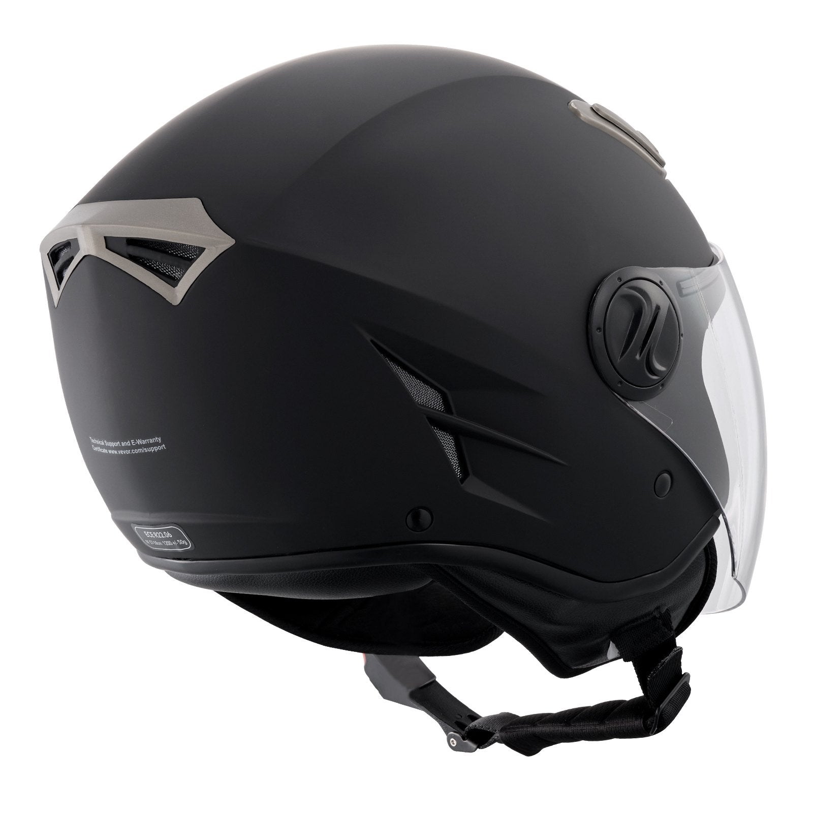 Motorcycle Helmet 3/4-Face ABS Smart Street Interchangeable Lens Size XL