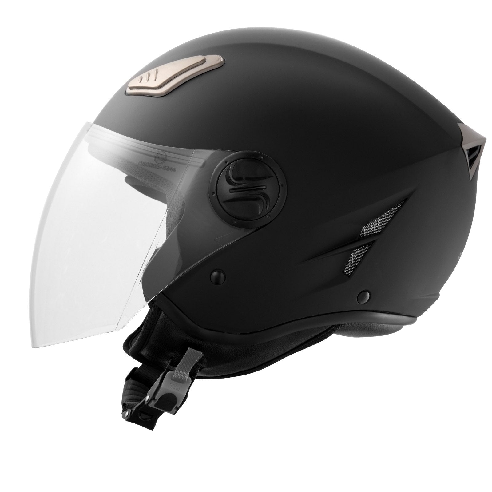 Motorcycle Helmet 3/4-Face ABS Smart Street Interchangeable Lens Size XL
