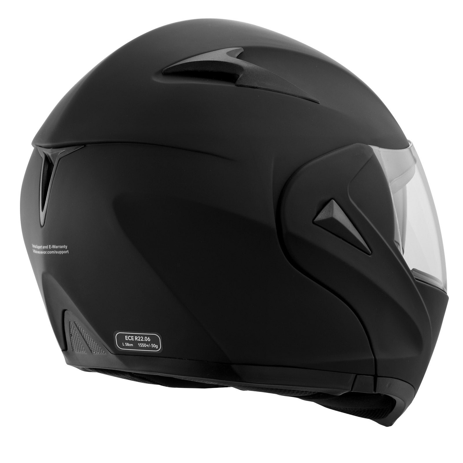 Motorcycle Helmet, Smart ABS Street with Slot Interchangeable Lens DOT