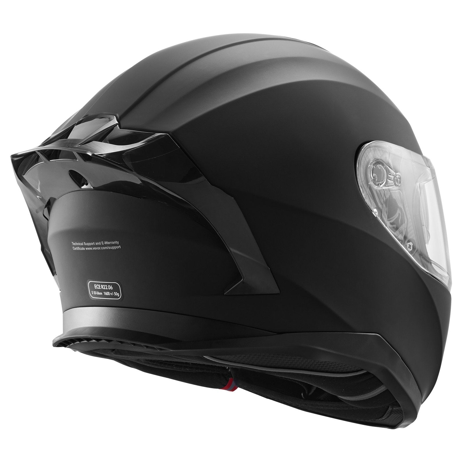 Motorcycle Helmet Full Face Smart ABS Bluetooth Slot Interchangeable DOT